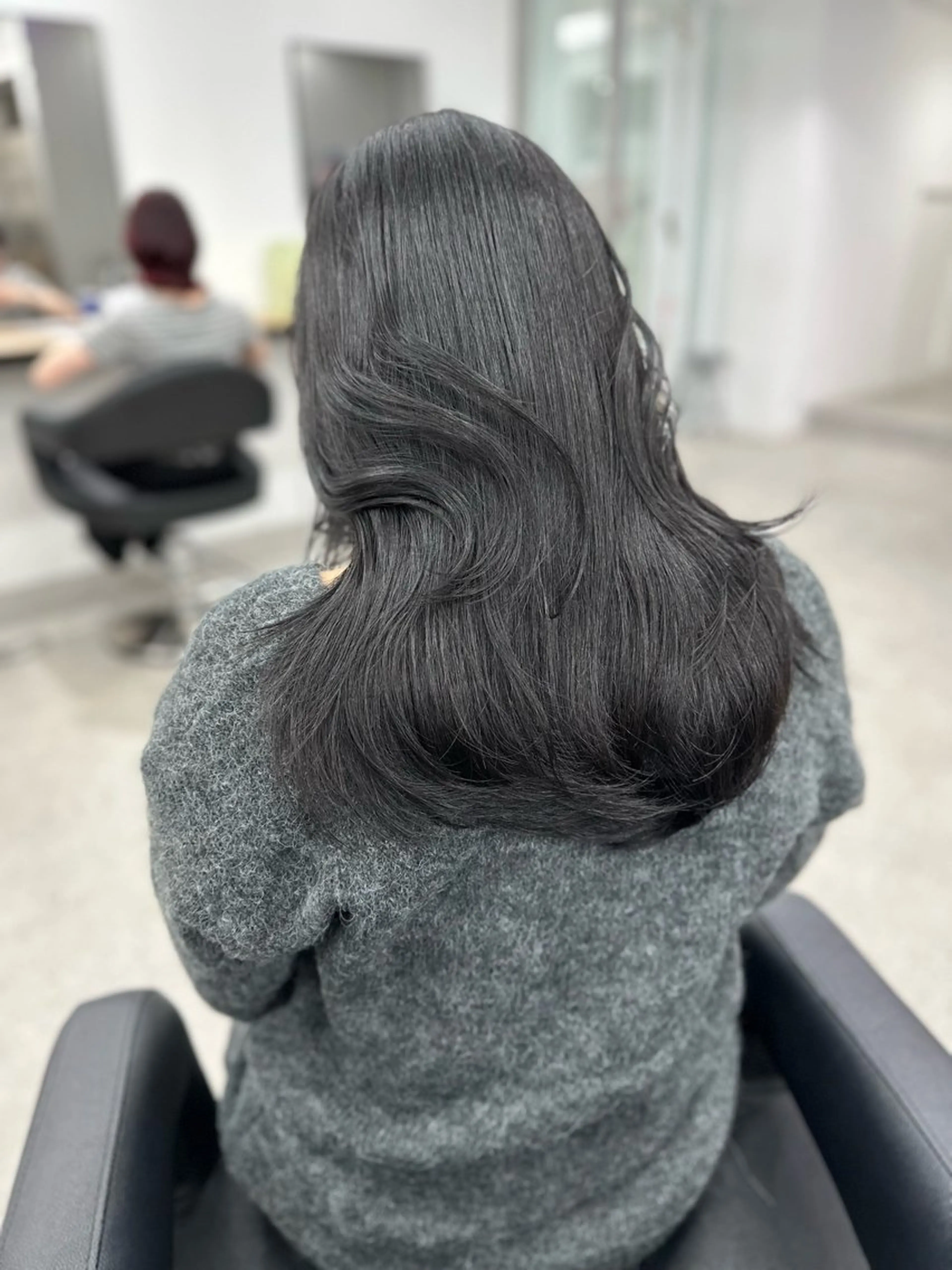 ロング カラー ヘアカラー くすみミルクティー／ ブラウン🪡TOWAのヘアスタイル