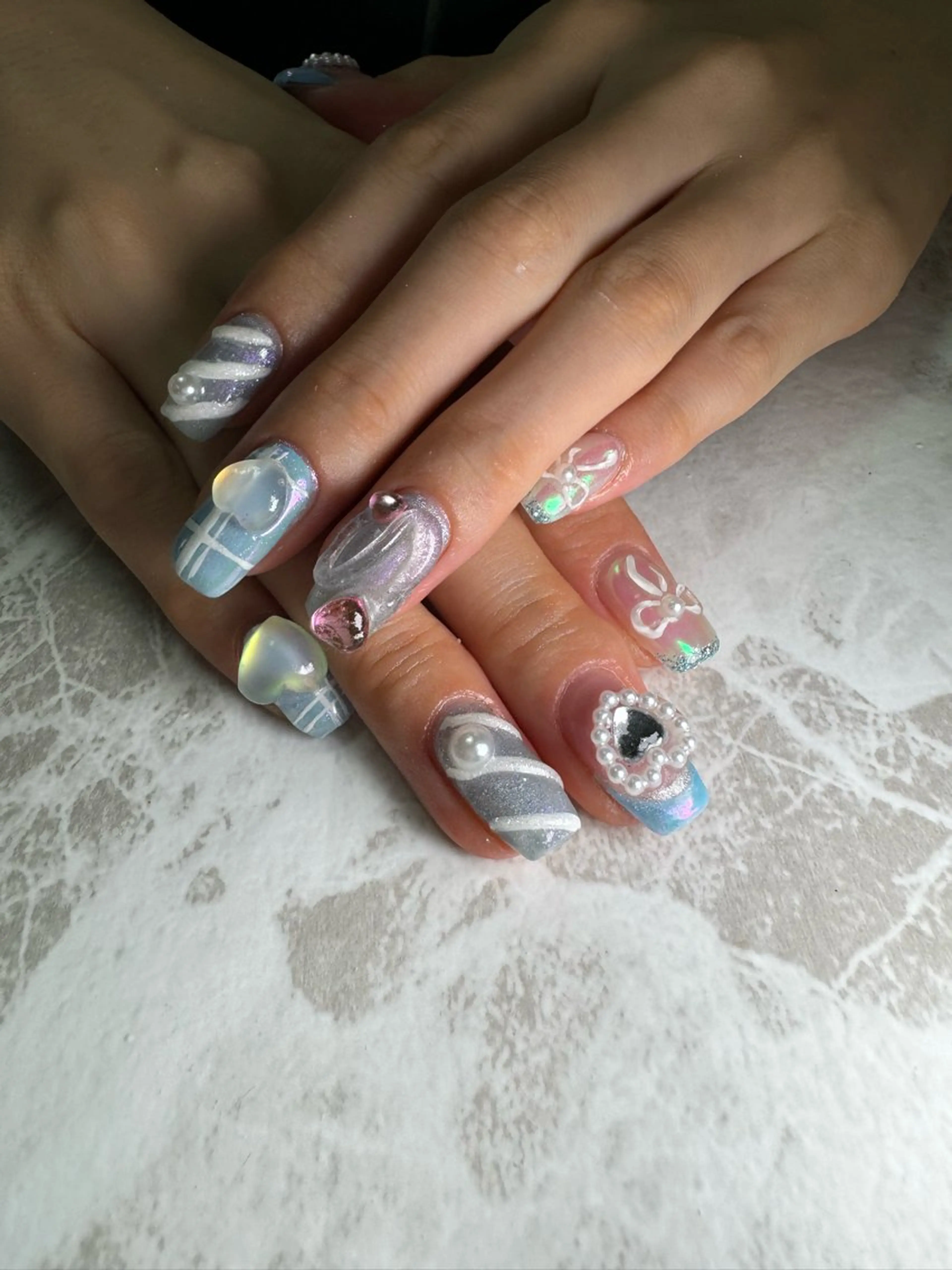 ネイル ハンドネイル YOUTH nails waxing所属・YOUTH natsumiのネイルデザイン