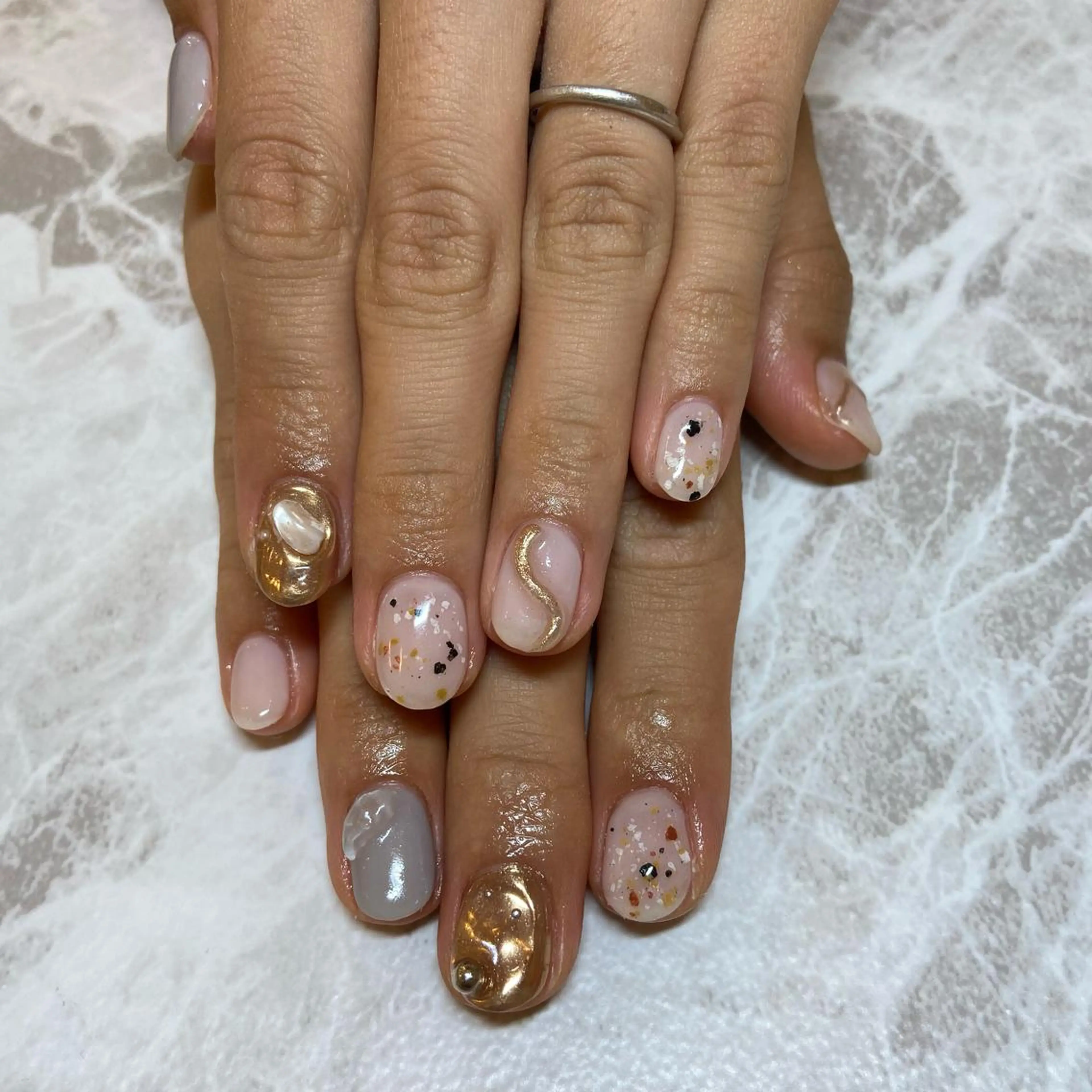 ネイル ニュアンスネイル NAIL SALON Rのネイルデザイン
