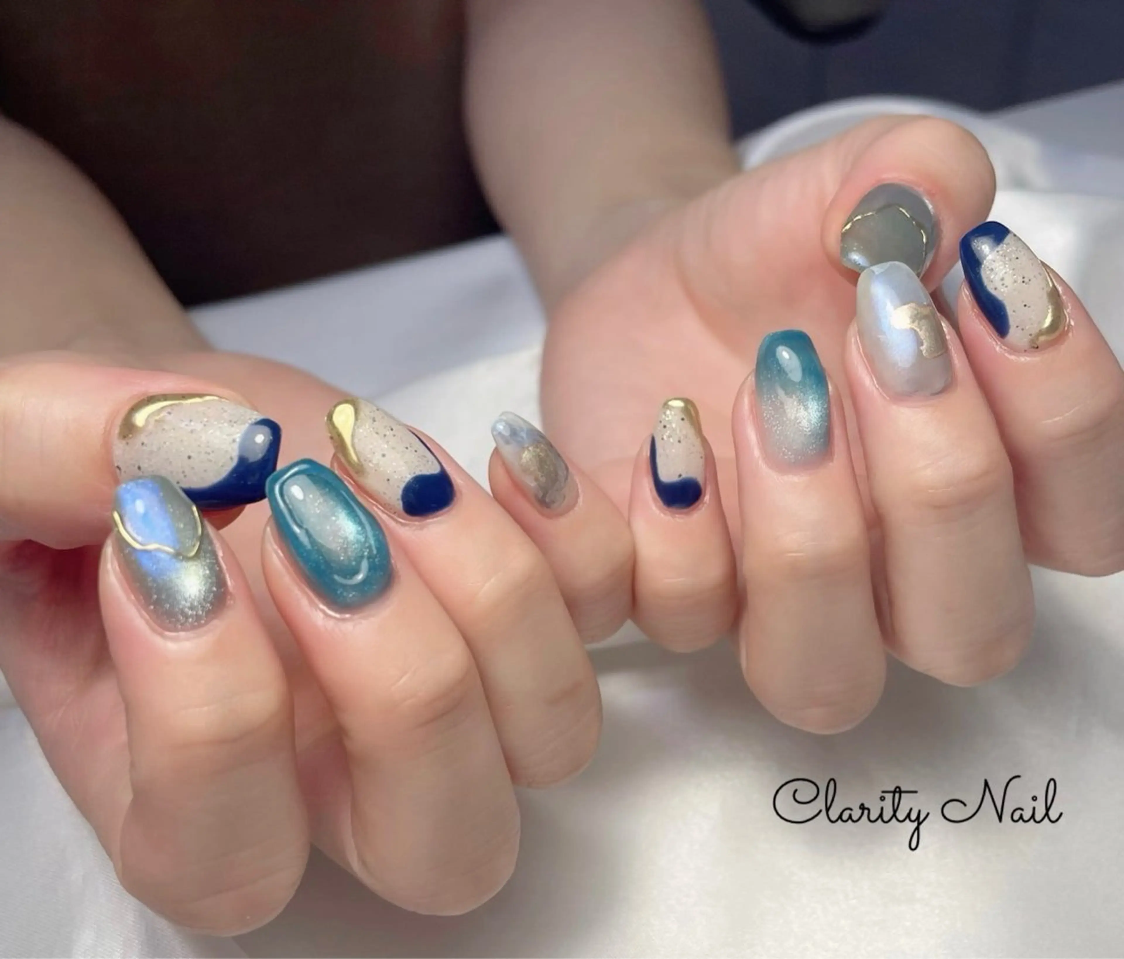 ネイル アートネイル 持ち込み ハンドネイル Clarity Nailのネイルデザイン