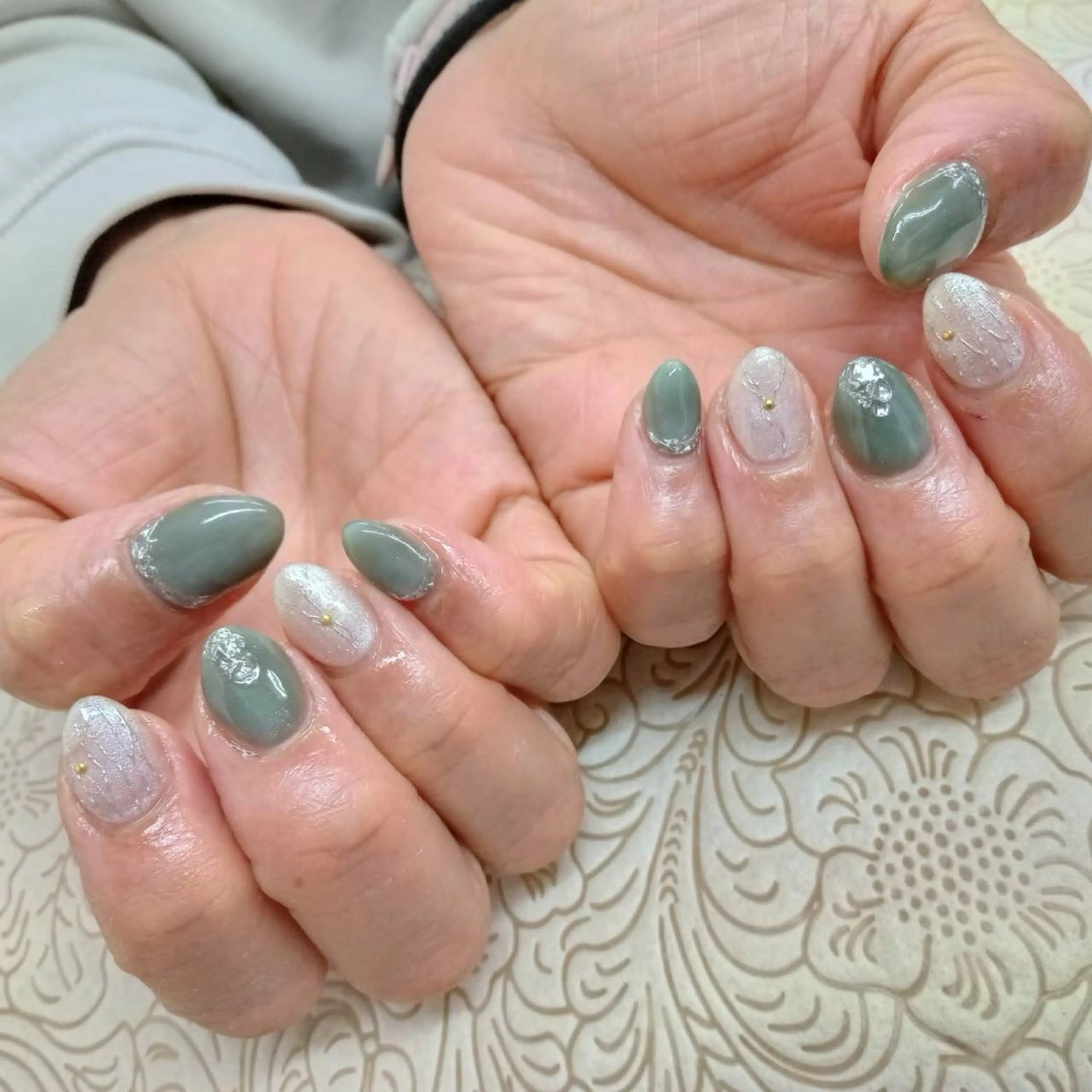 ネイル フラワーネイル precious nail room所属・precious nail  roomのネイルデザイン