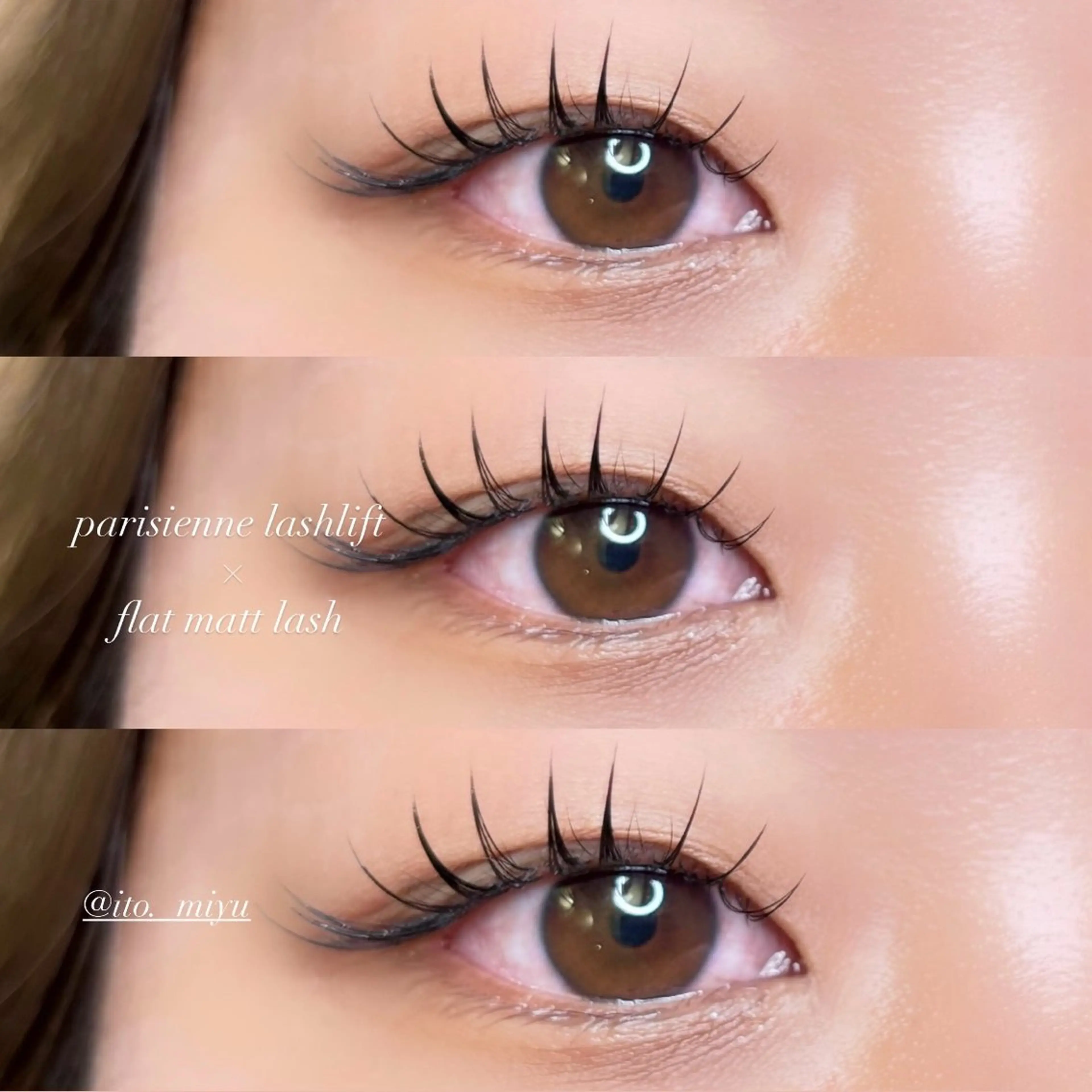 マツエク・マツパ マツエク IT'O 戸塚所属・IT'O トダミユのマツエク・マツパデザイン