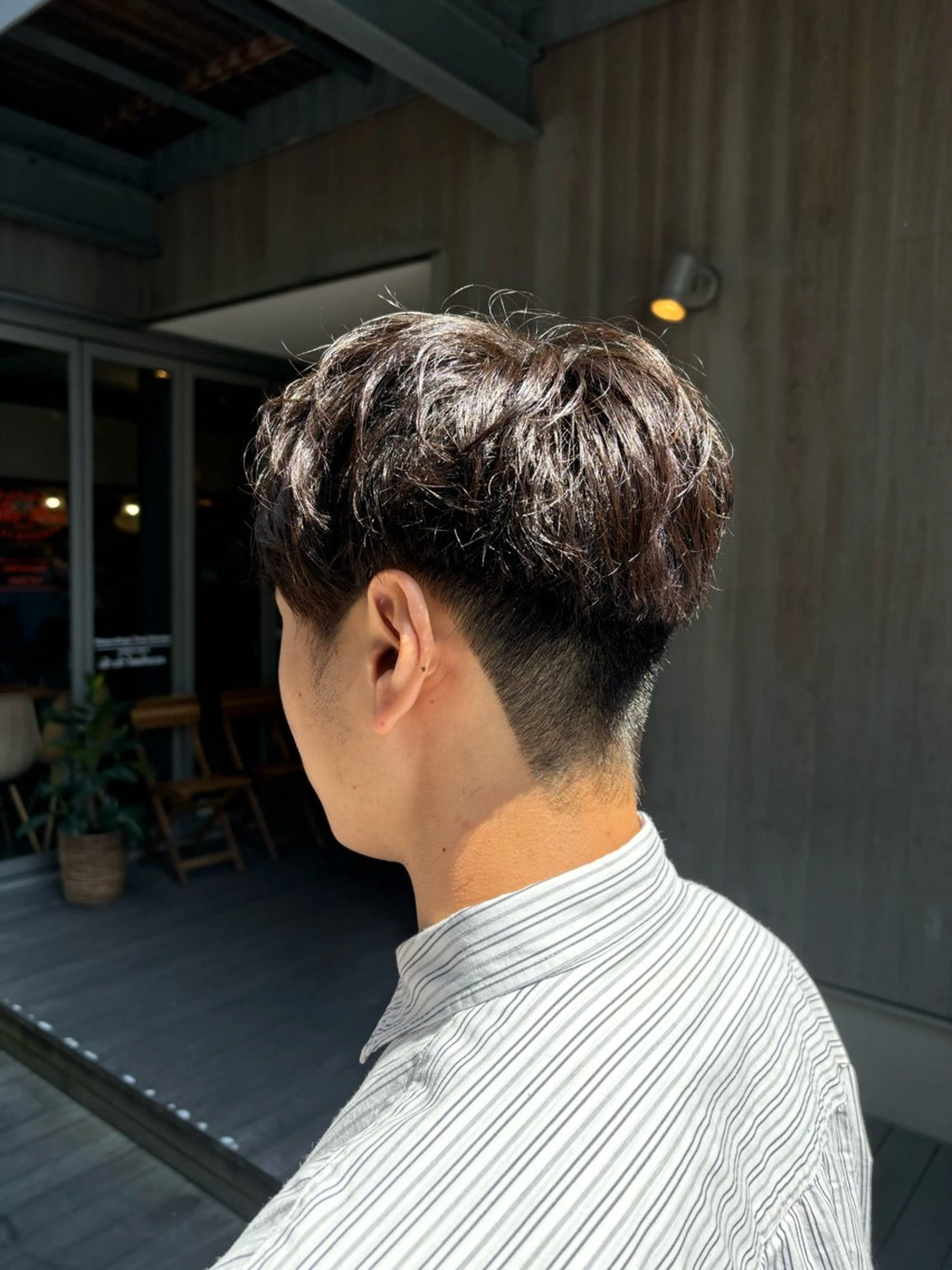 メンズ メンズ/パーマ/ ウルフ/伊武紀のヘアスタイル