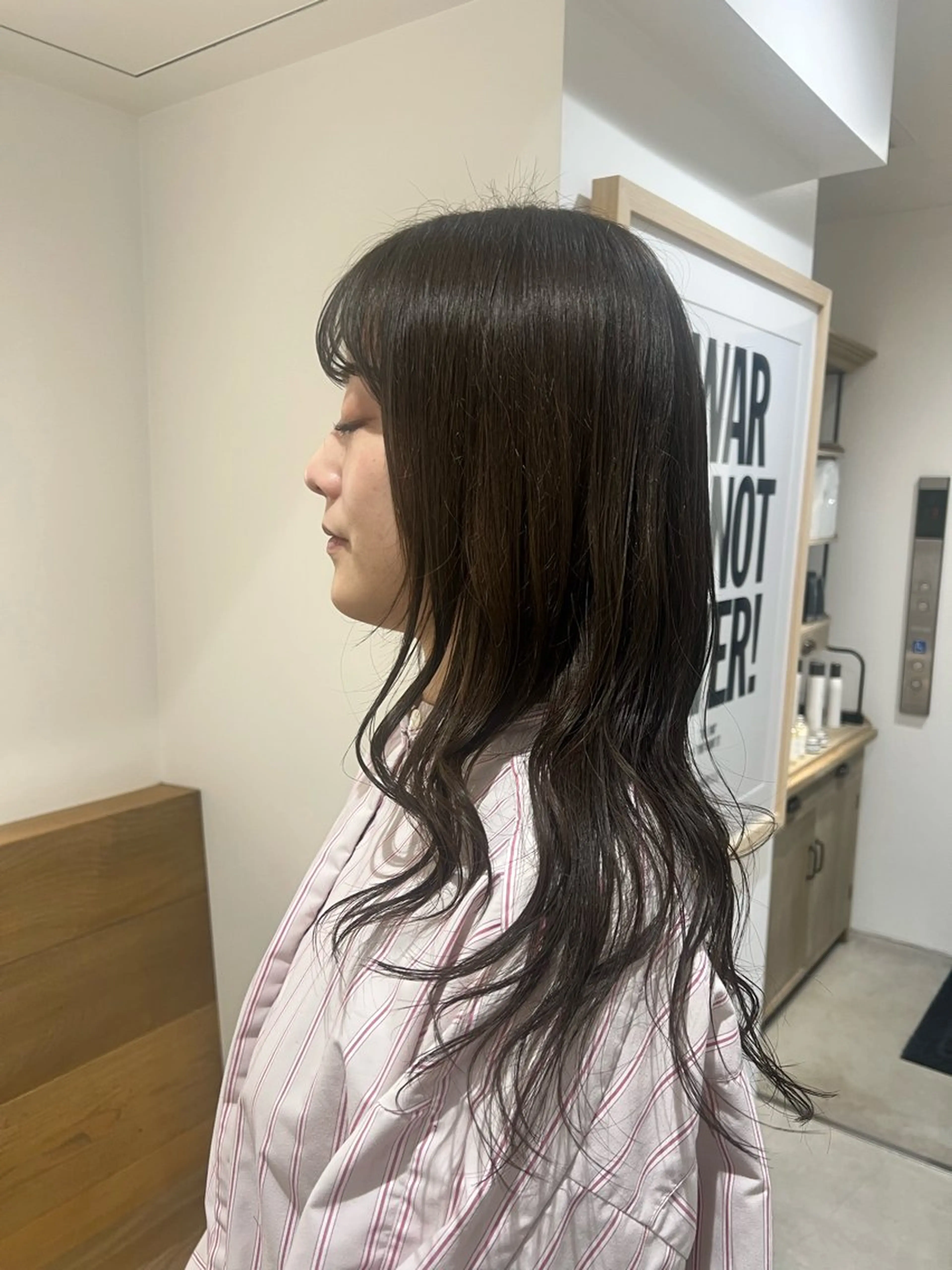 ロング レイヤーカット NumberThree 綱島店所属・YUME/綱島 /レイヤーカットのヘアスタイル