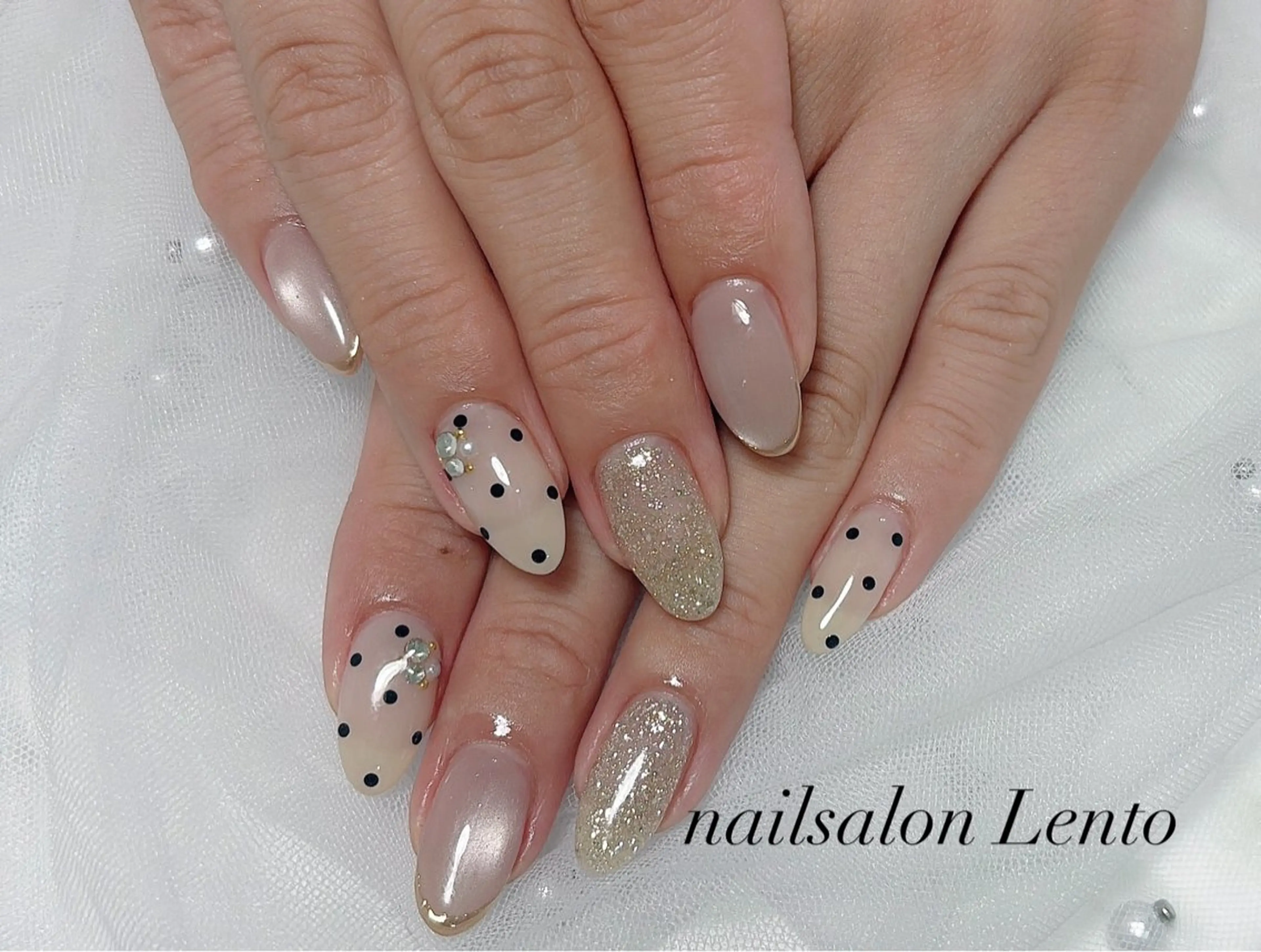 ネイル 持ち込み ハンドネイル ネイルサロンLento所属・ネイルサロン Lentoのネイルデザイン