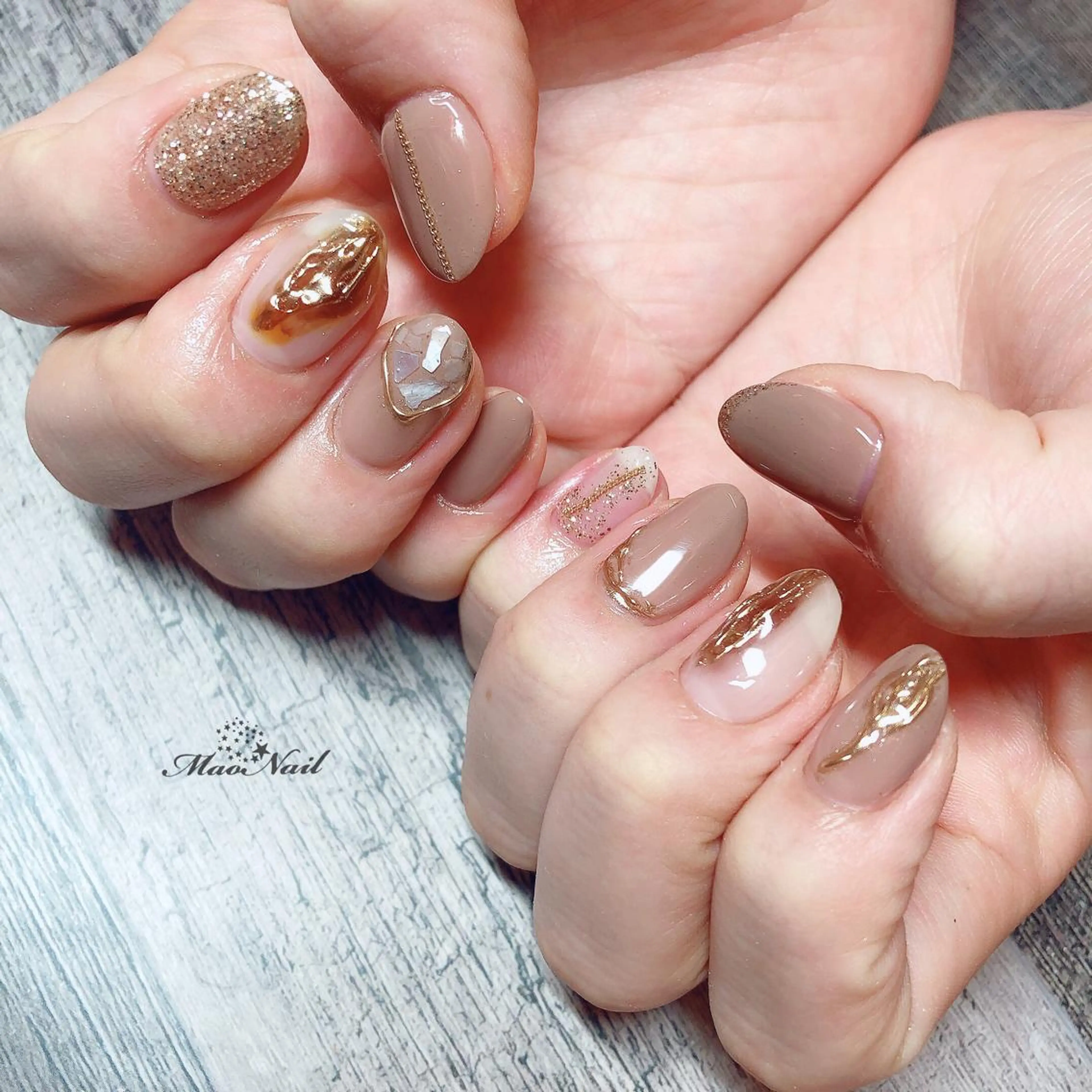 ネイル ハンドネイル mao nailのネイルデザイン