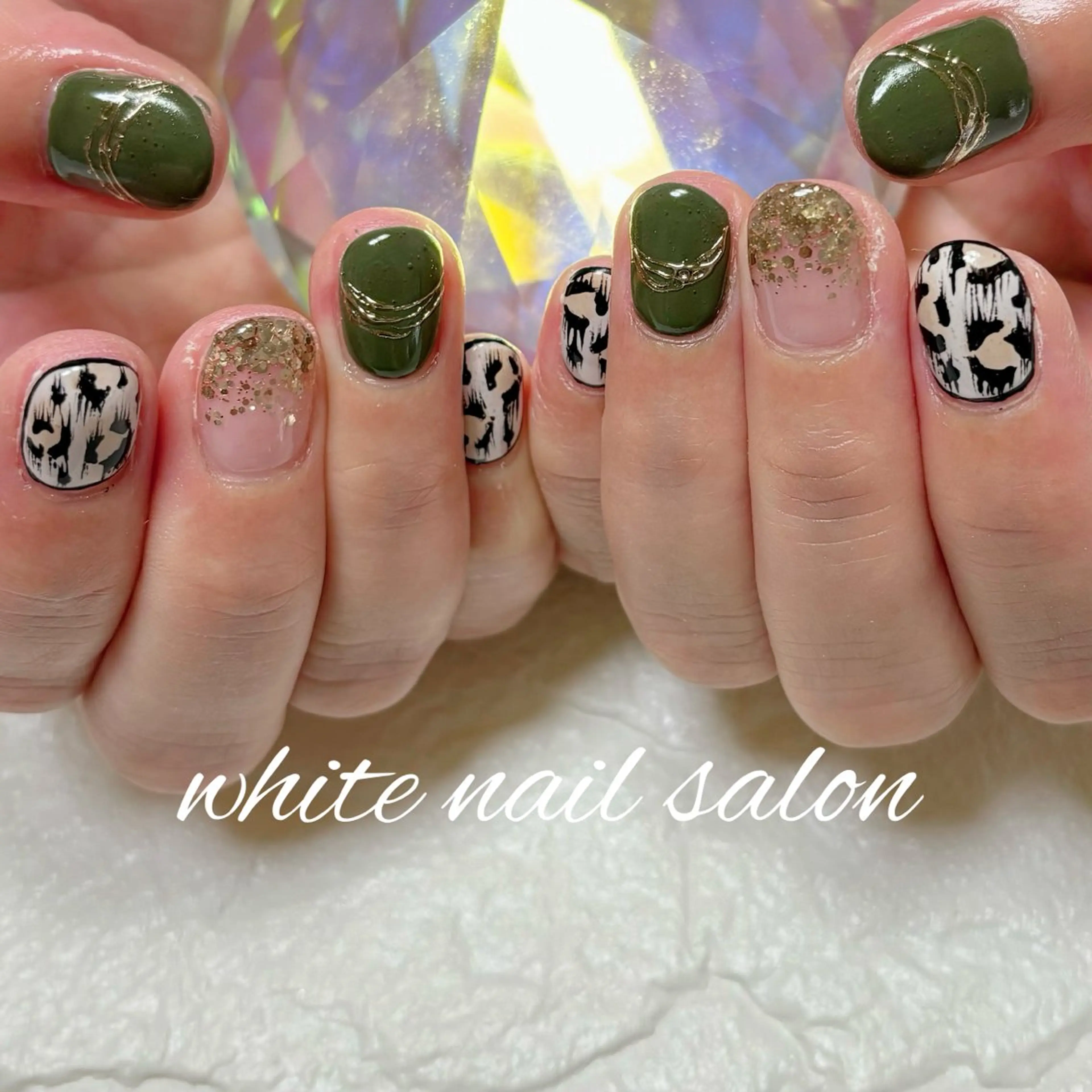 ネイル フットネイル ハンドネイル white nail salonのネイルデザイン
