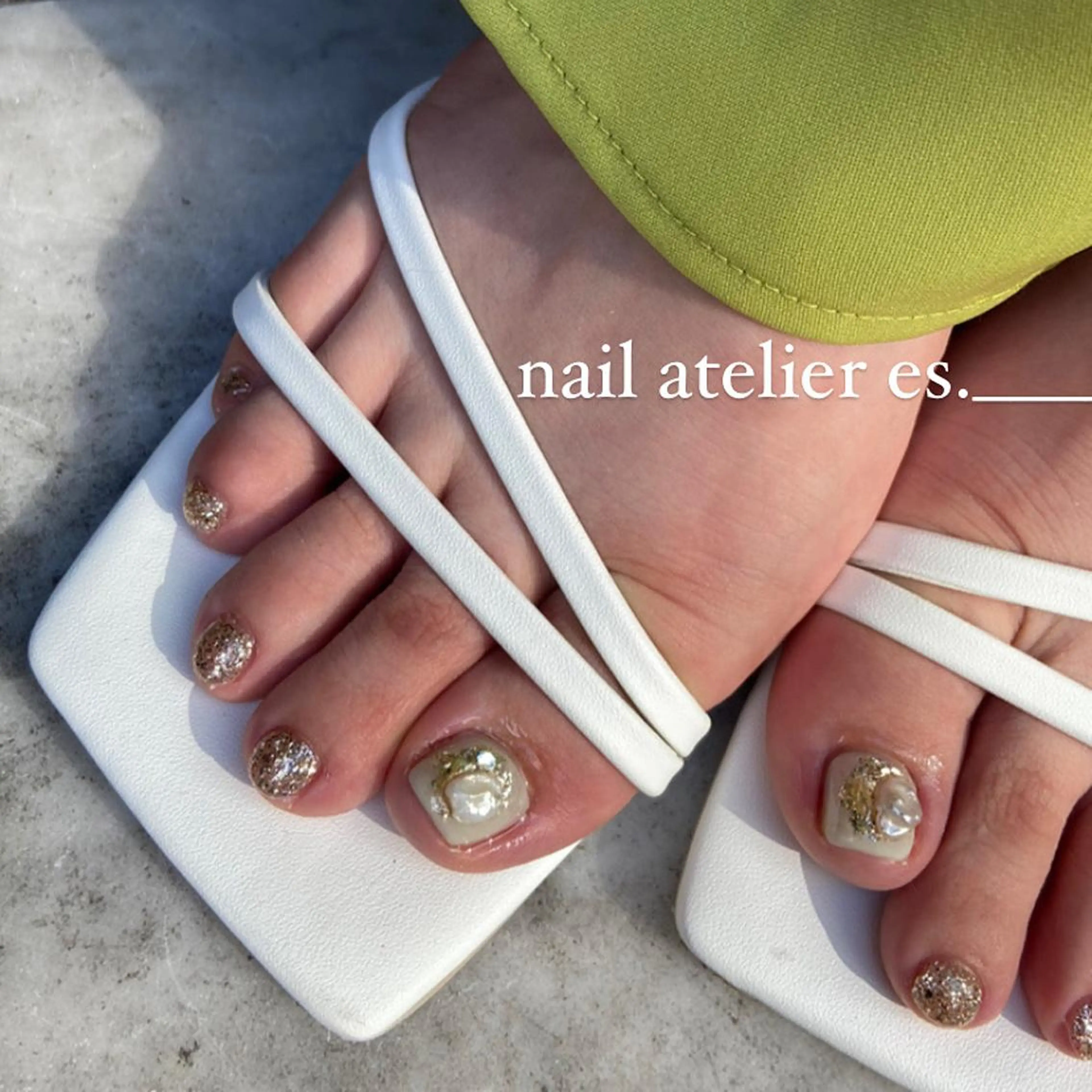 ネイル フットネイル nail atelier es.所属・atelier es.のネイルデザイン