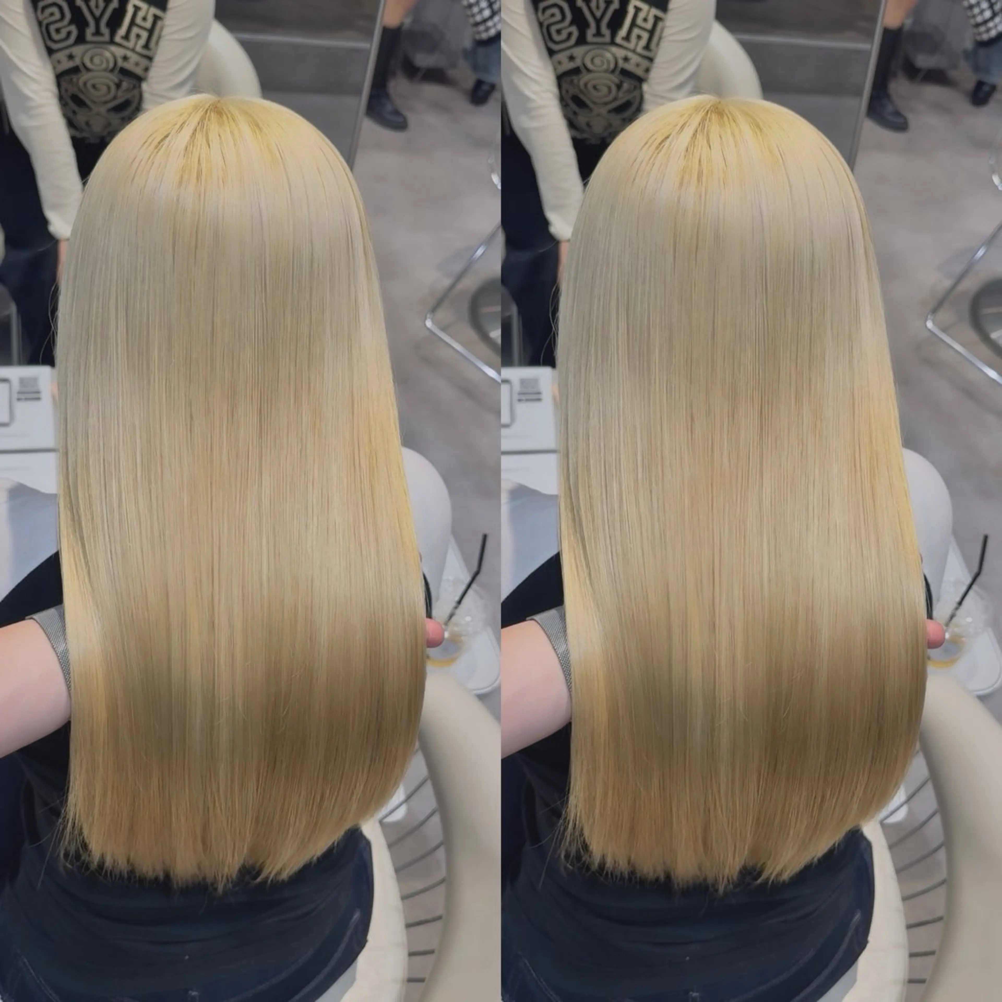 ロング カラー ブロンド 透明感カラー ハイトーンカラー 髪質改善 トリートメント カット ヘアカラー 💎透明感カラー特化 💎TAISEIのヘアスタイル