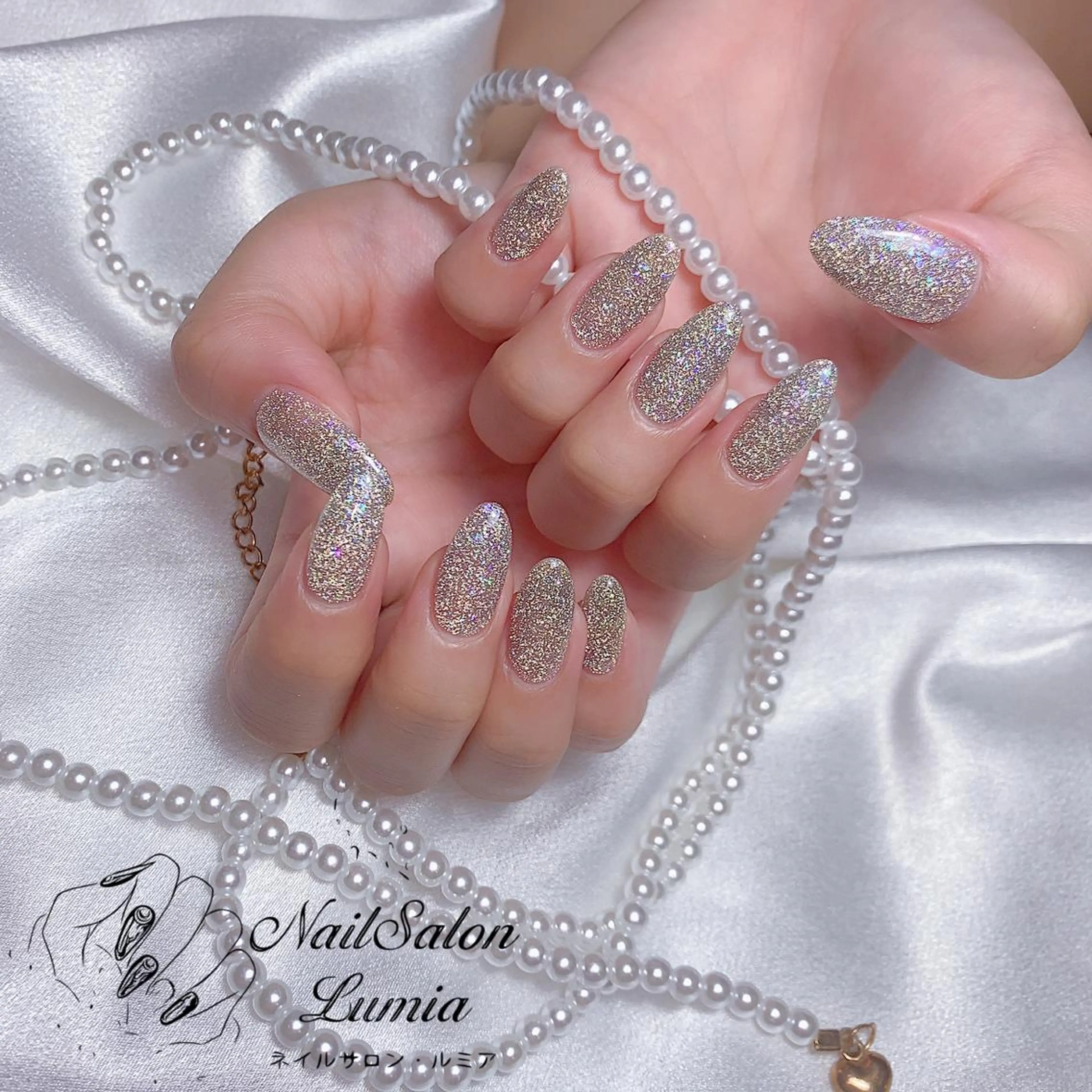 ネイル ハンドネイル ネイルサロン ルミア Lumia 店長のネイルデザイン