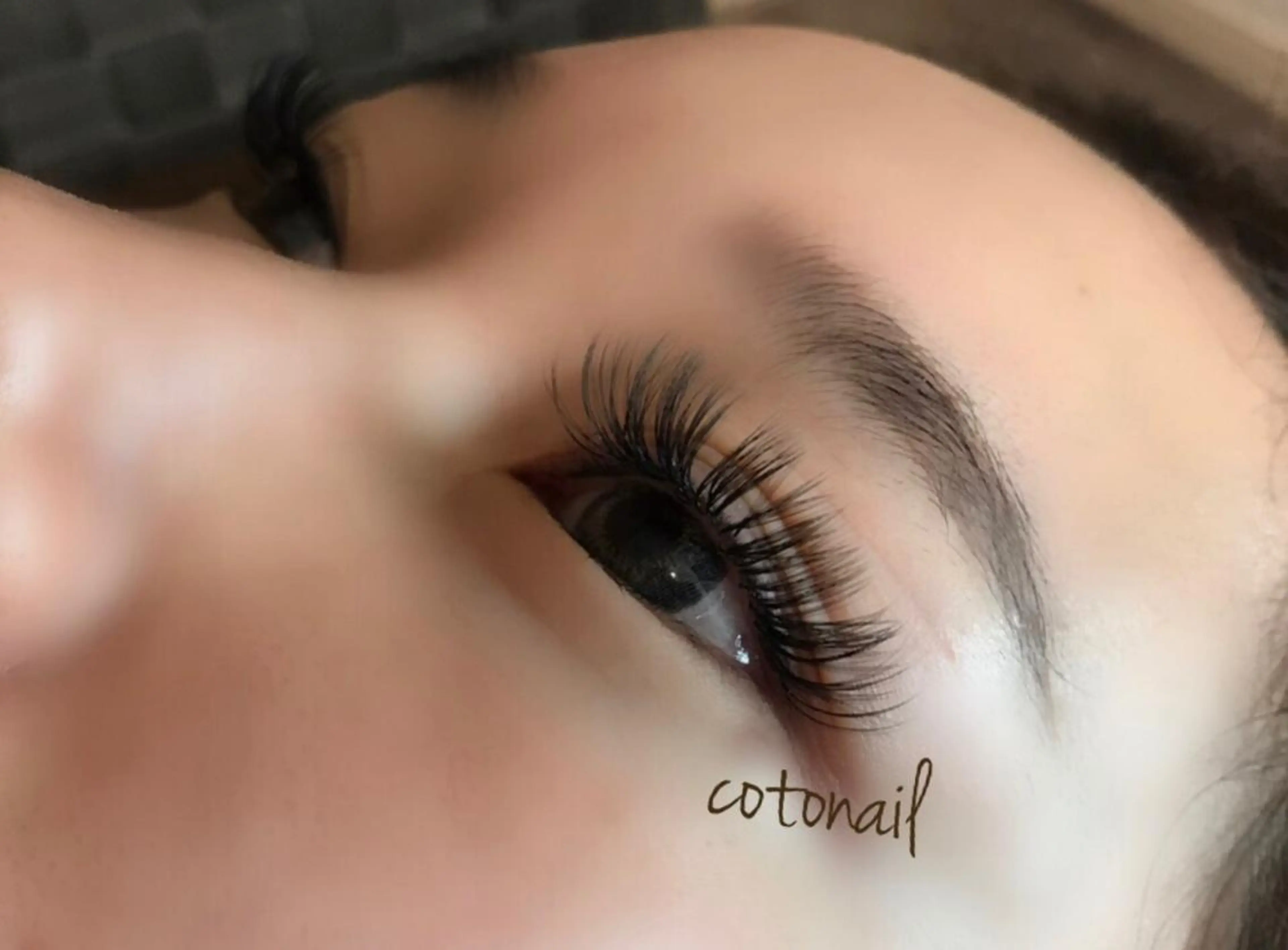 マツエク・マツパ 付け放題 ツメトマツゲ .のネイルデザイン