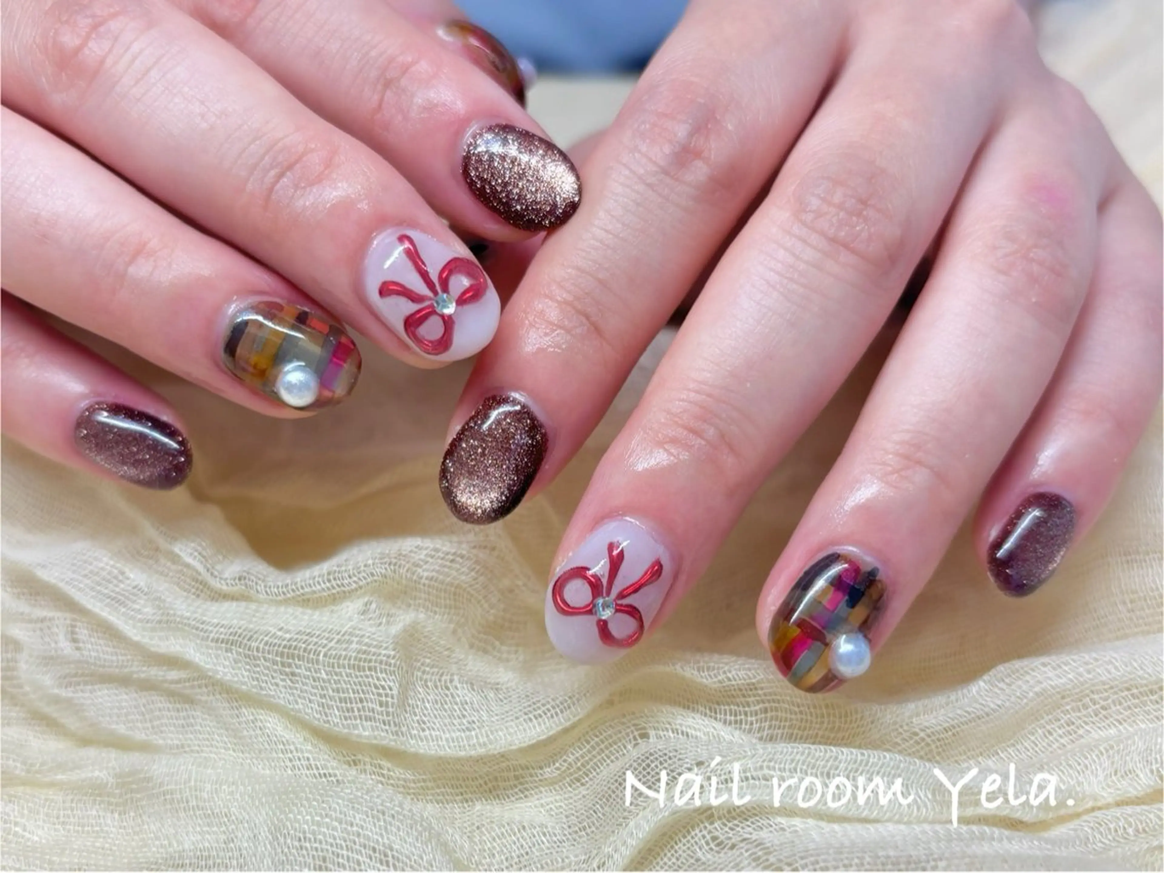 ネイル ハンドネイル yurina ☆のネイルデザイン