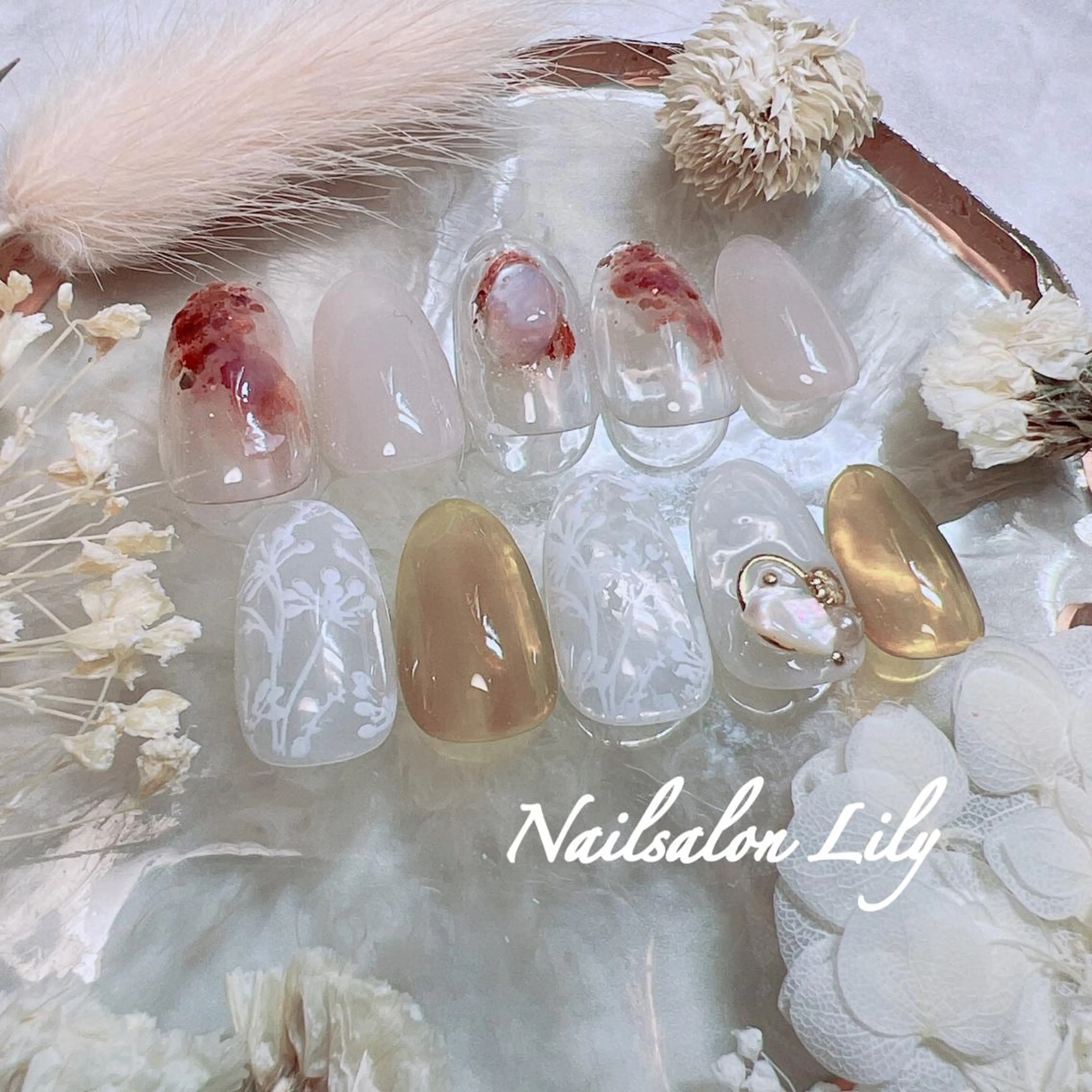 ネイル ハンドネイル Nailsalon Lilyのネイルデザイン