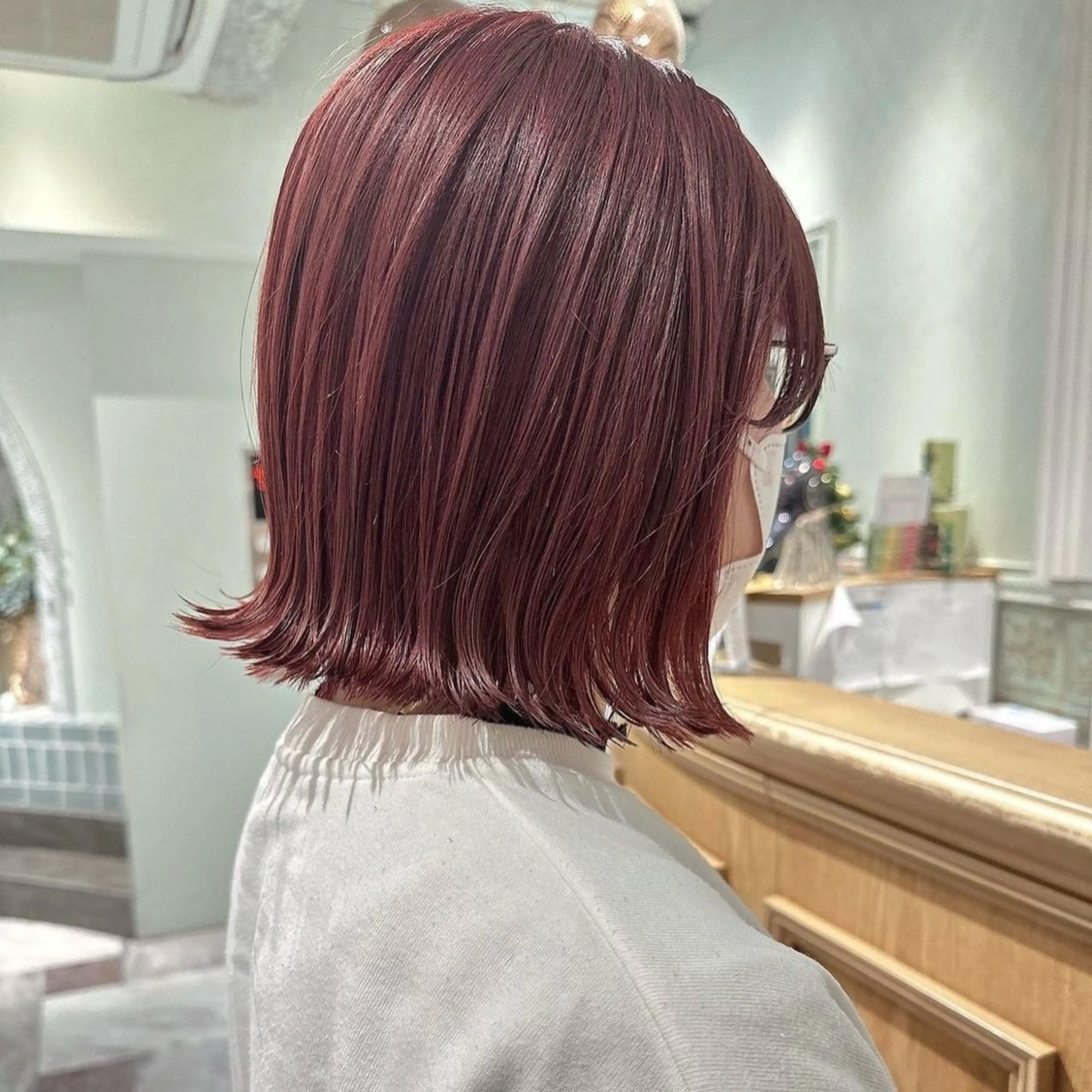 ショート 山田勇真 ボブ/縮毛矯正/金山のヘアスタイル