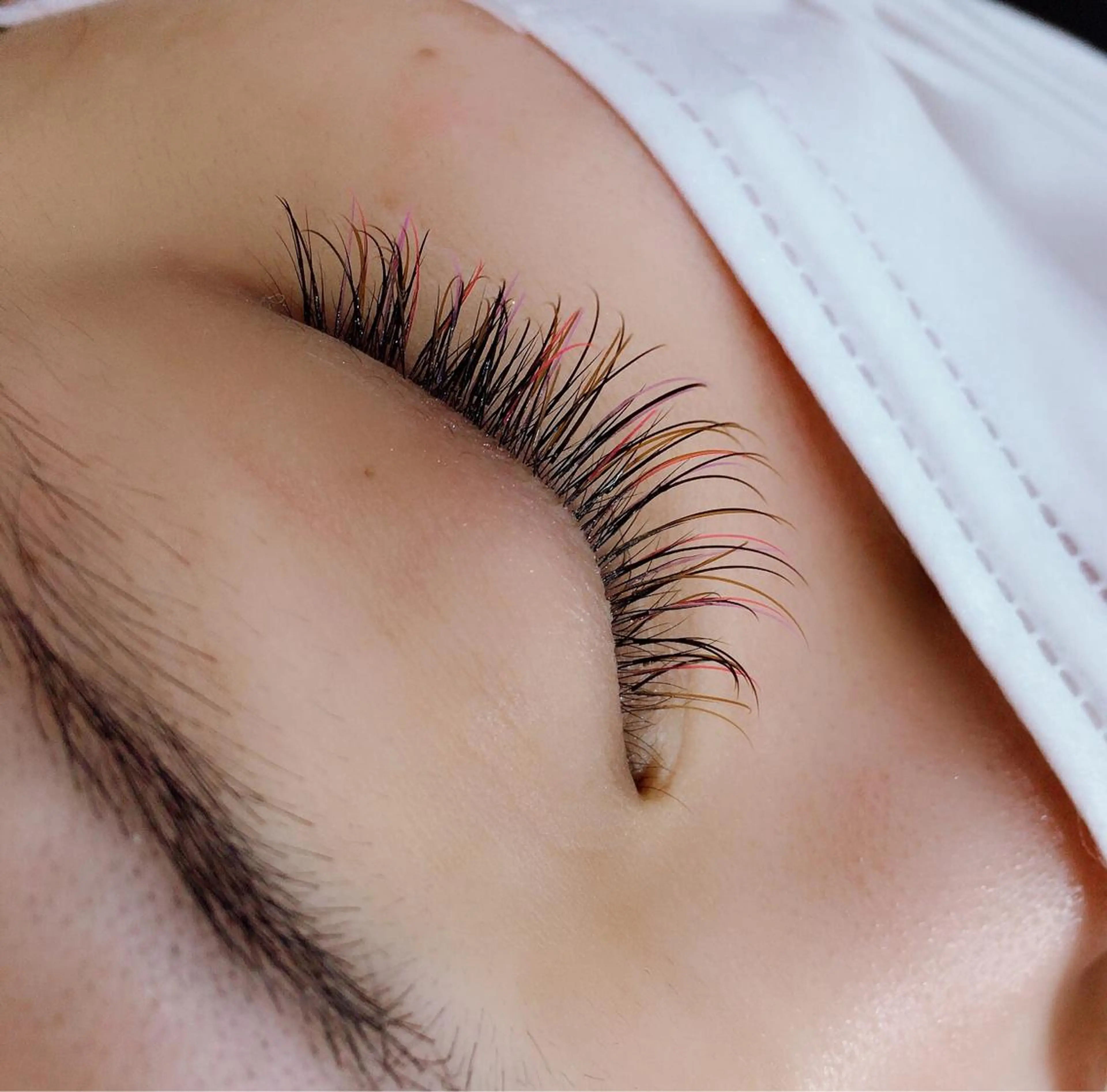 マツエク・マツパ カラーマツエク DRESS (ドレス)のマツエク・マツパデザイン