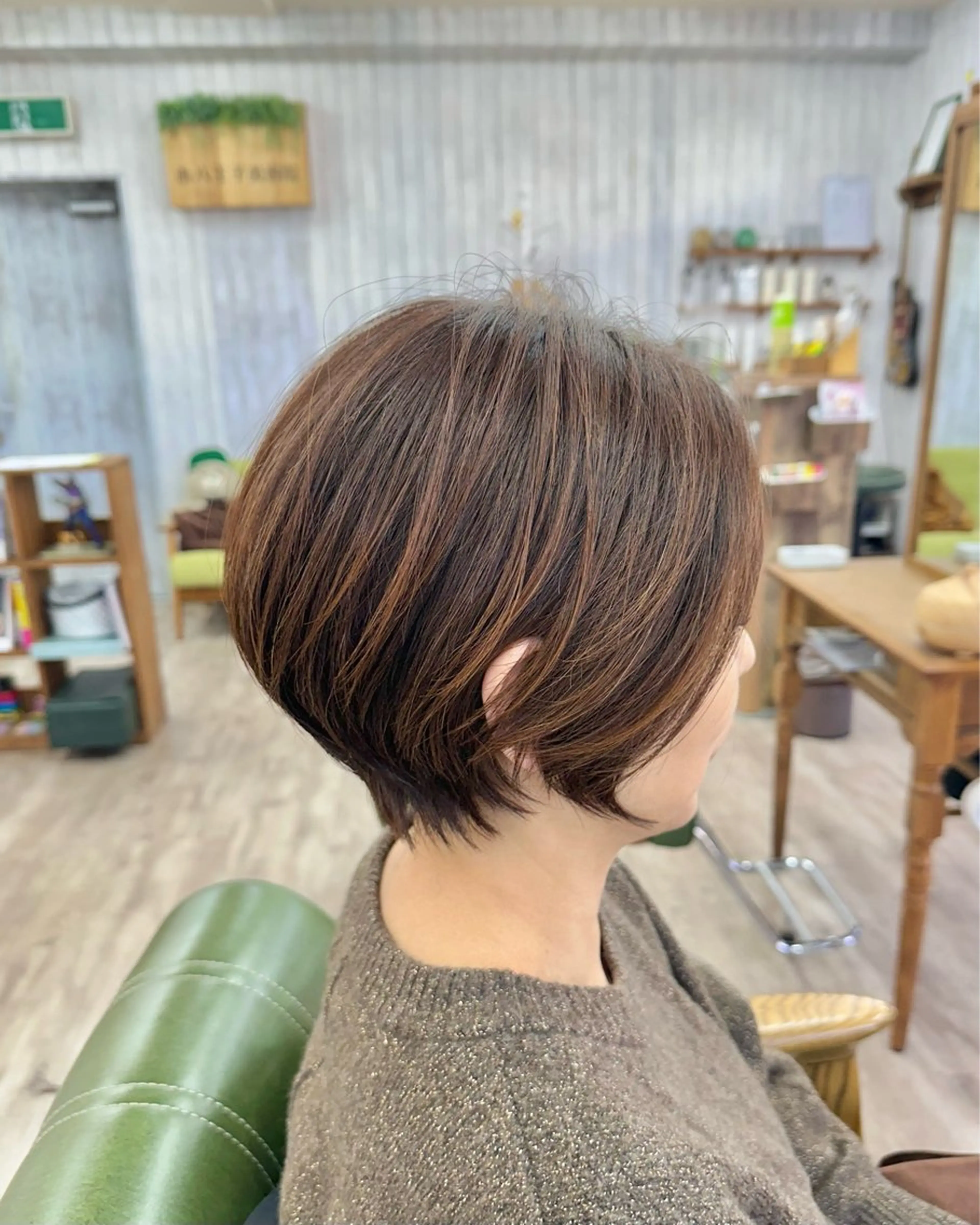 ショート ハンサムショート ショートヘア 西八王子美容院所属・スミ 武則のヘアスタイル