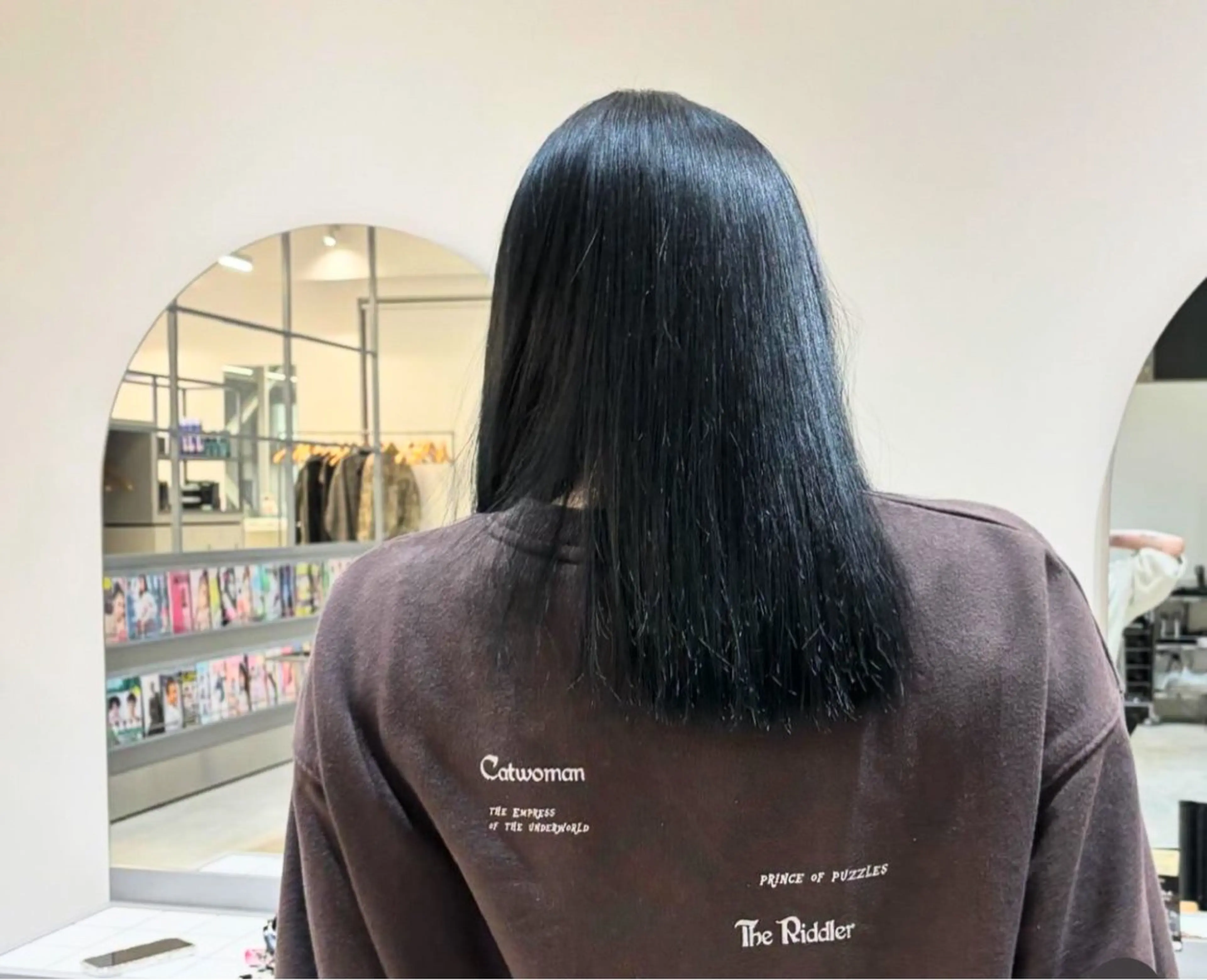 セミロング THE SKY所属・The sky 美玲のヘアスタイル