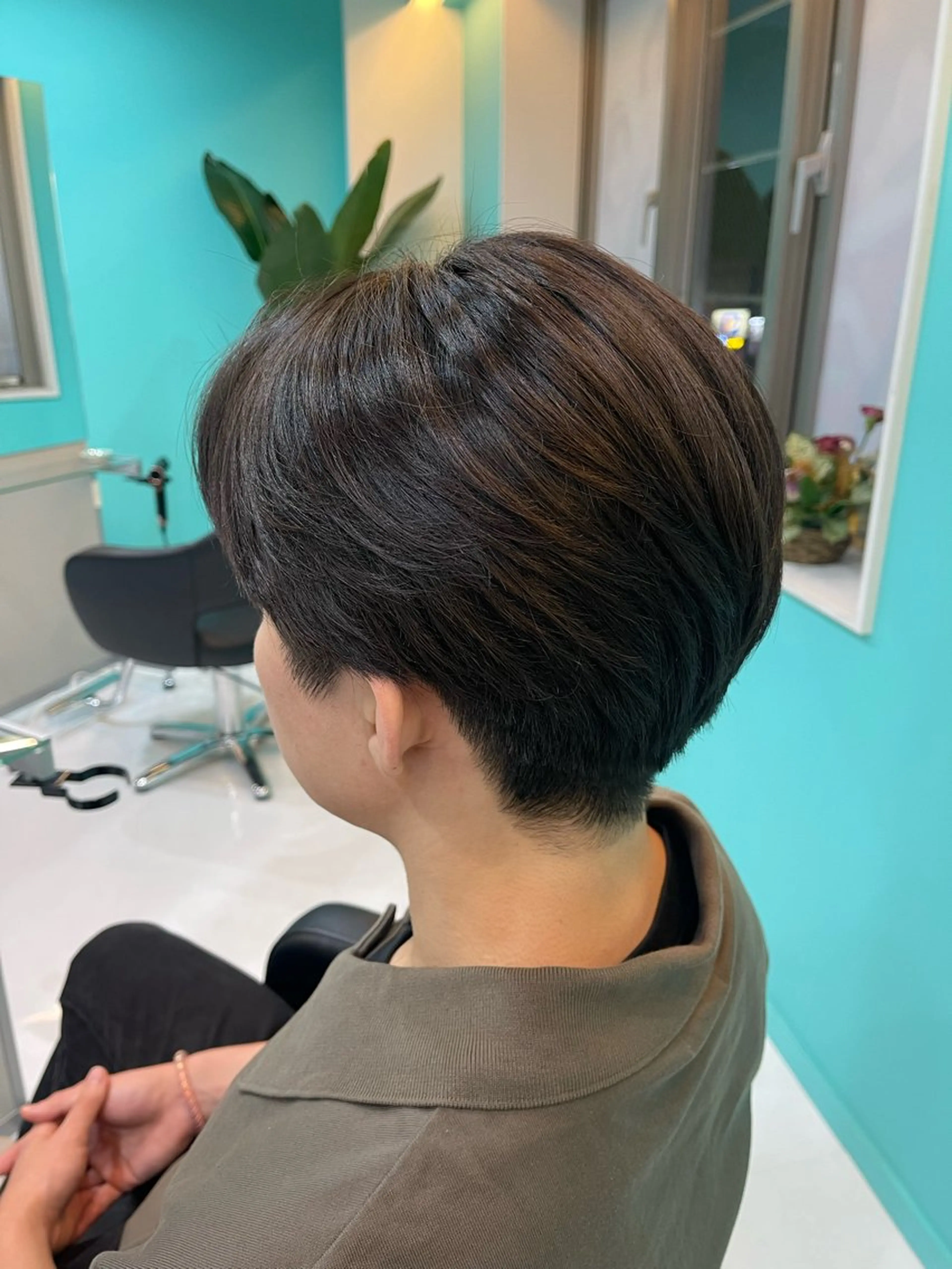 メンズ カット mana/メンズ/ ヘアセット/ブリーチのヘアスタイル