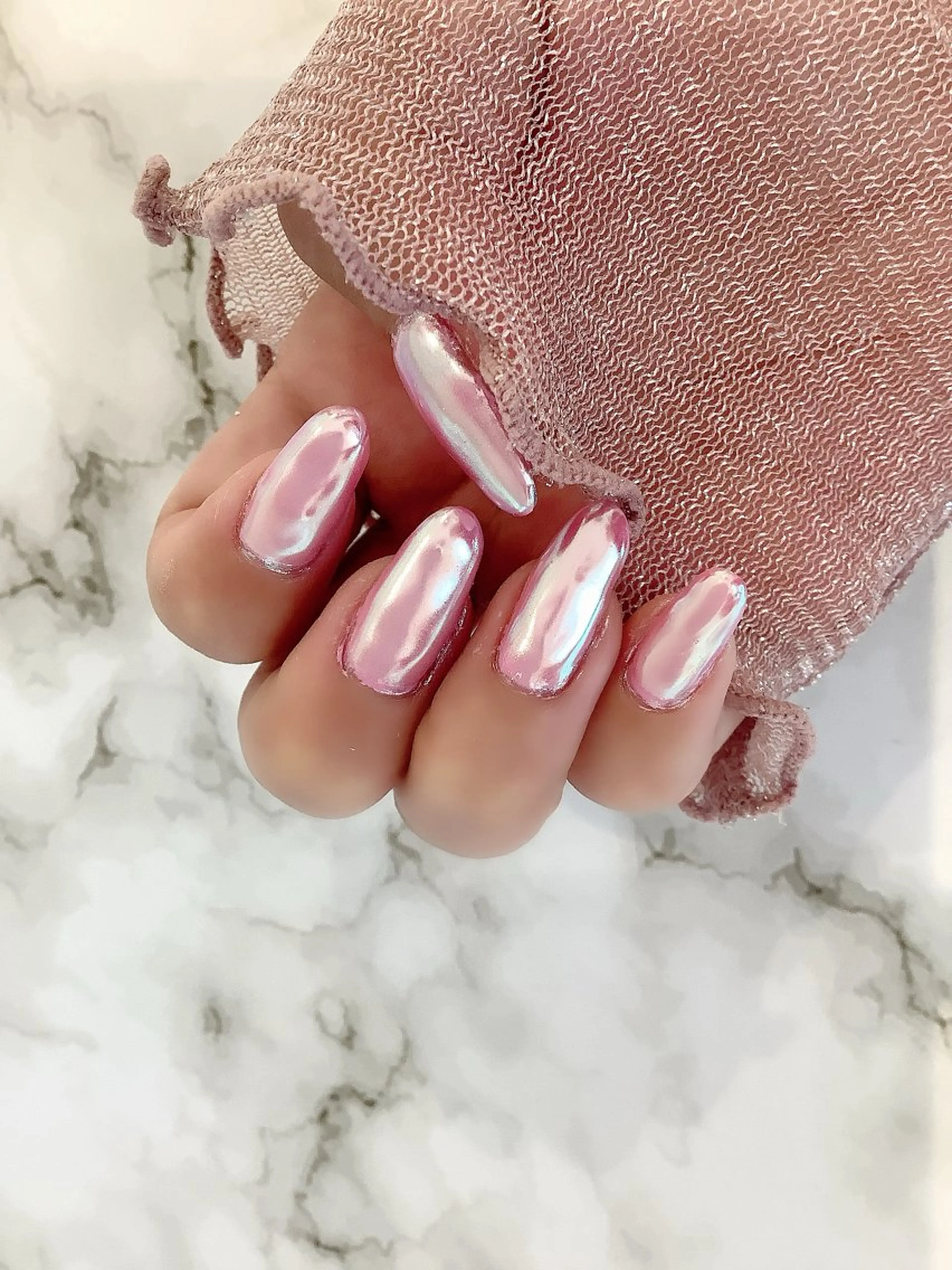 ネイル オーロラネイル ハンドネイル eccoネイル千早 Nanakoのネイルデザイン