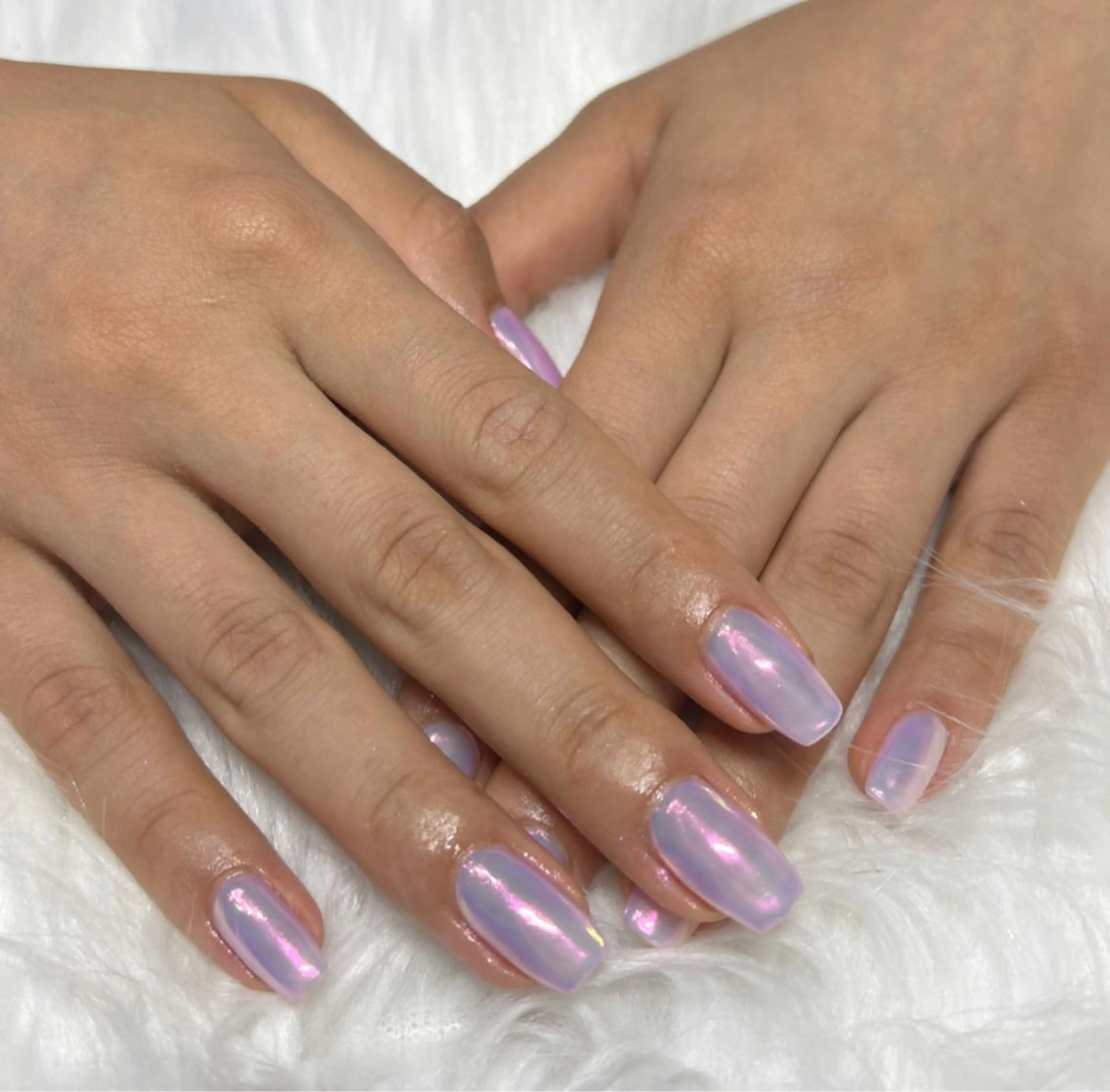 ネイル オーロラネイル フレンチネイル マグネットネイル ミラーネイル ワンカラーネイル LeaLea nails.のネイルデザイン