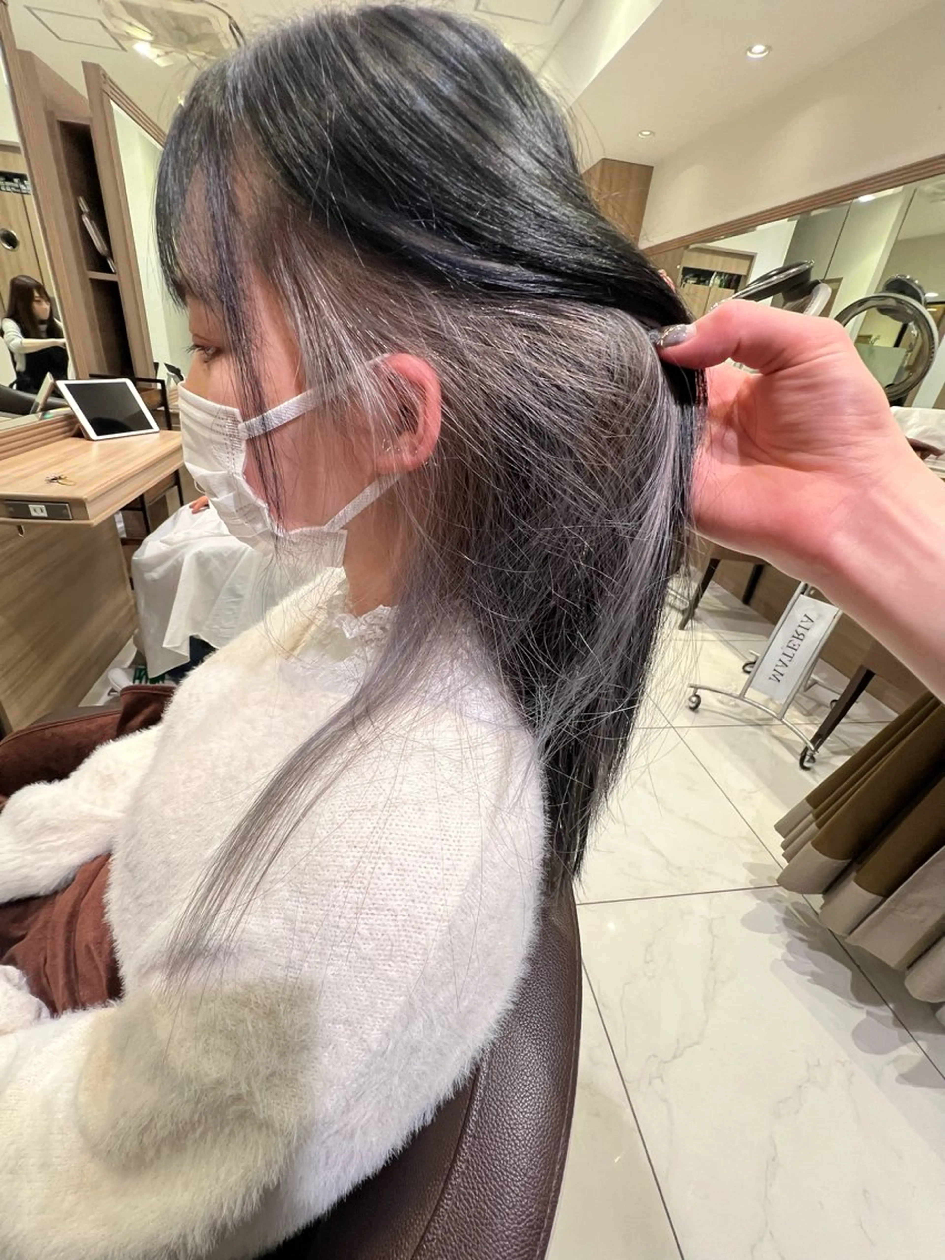 ロング カラー ブリーチ/デザイン 💎ryuyaのヘアスタイル