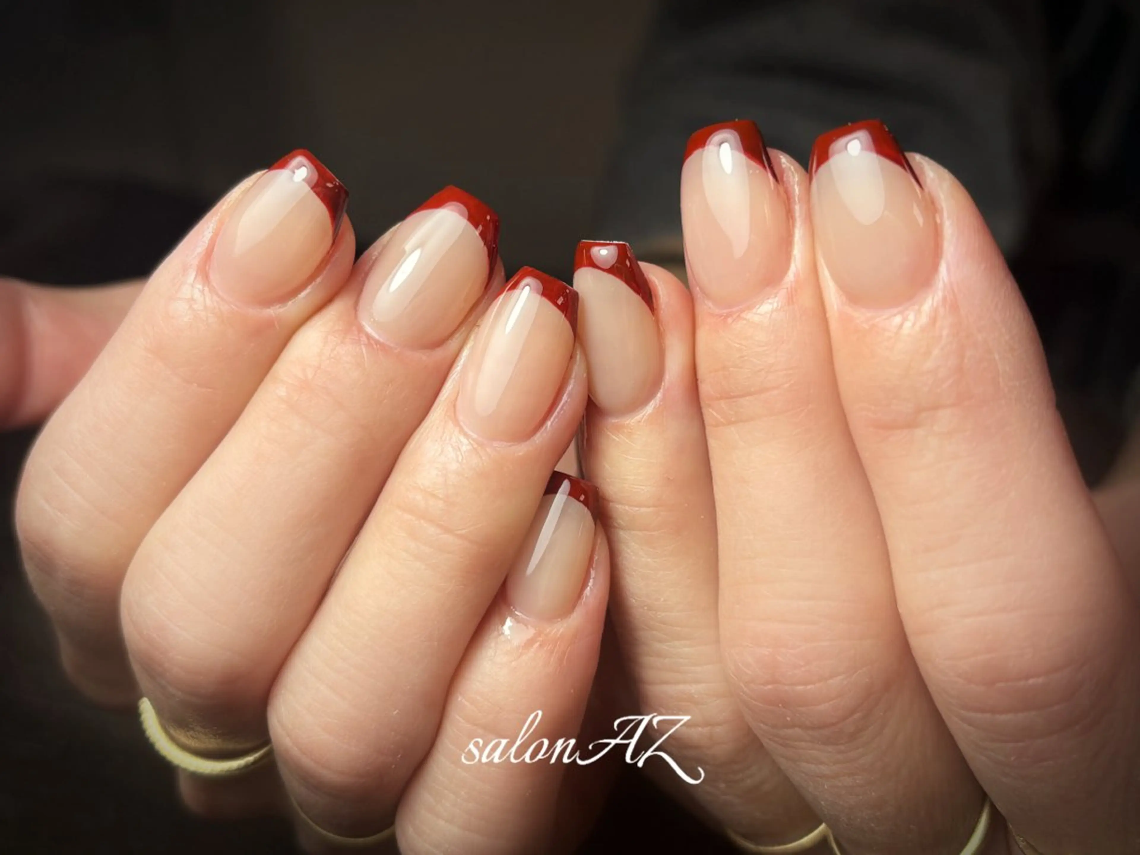 ネイル アートネイル 長さ出し フットネイル フレンチネイル ジェルネイル ハンドネイル salon AZのネイルデザイン