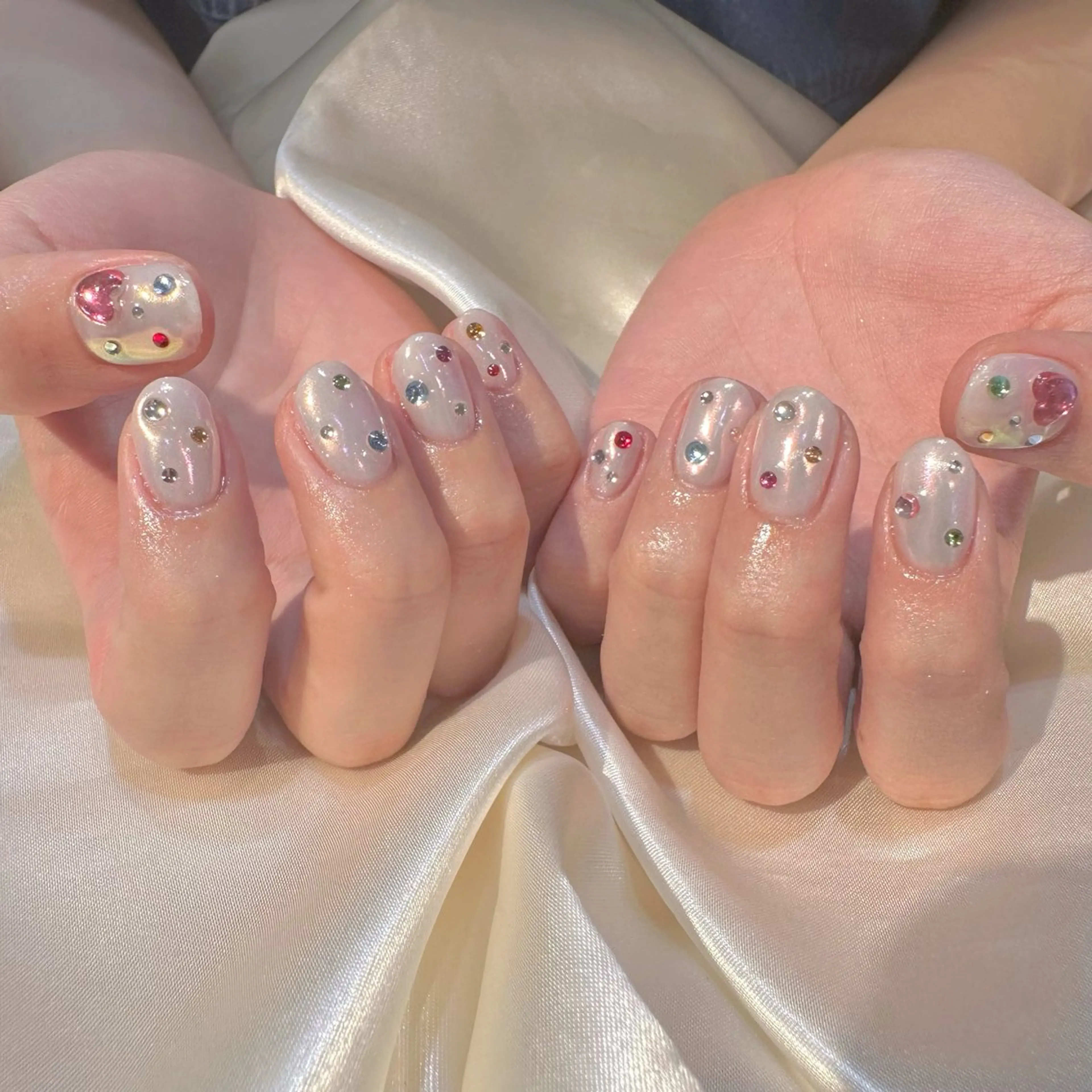 ネイル ハンドネイル ℝ𝕌𝕂𝔸 ✿のネイルデザイン