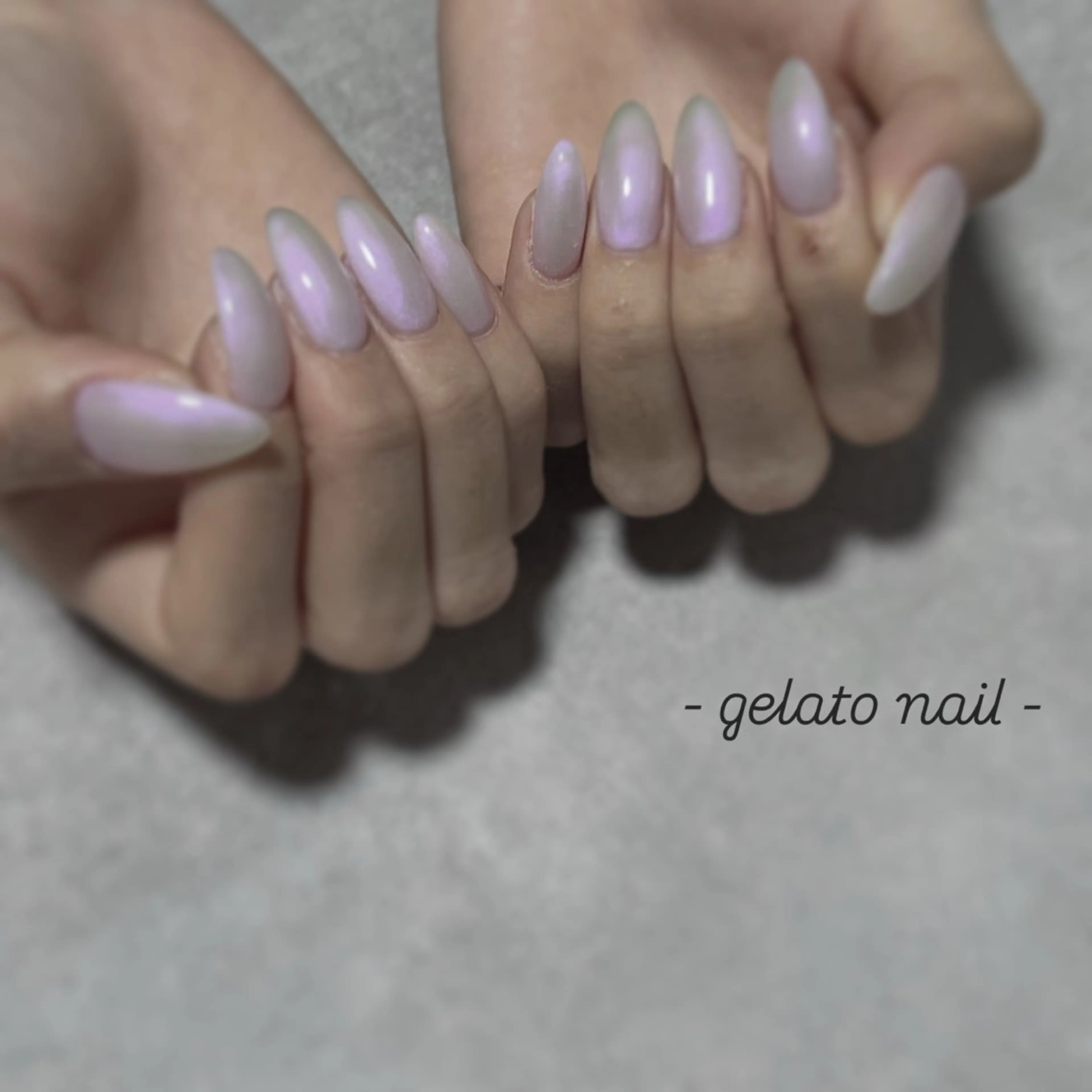 ネイル ワンカラーネイル ハンドネイル 大森 日奈子のネイルデザイン