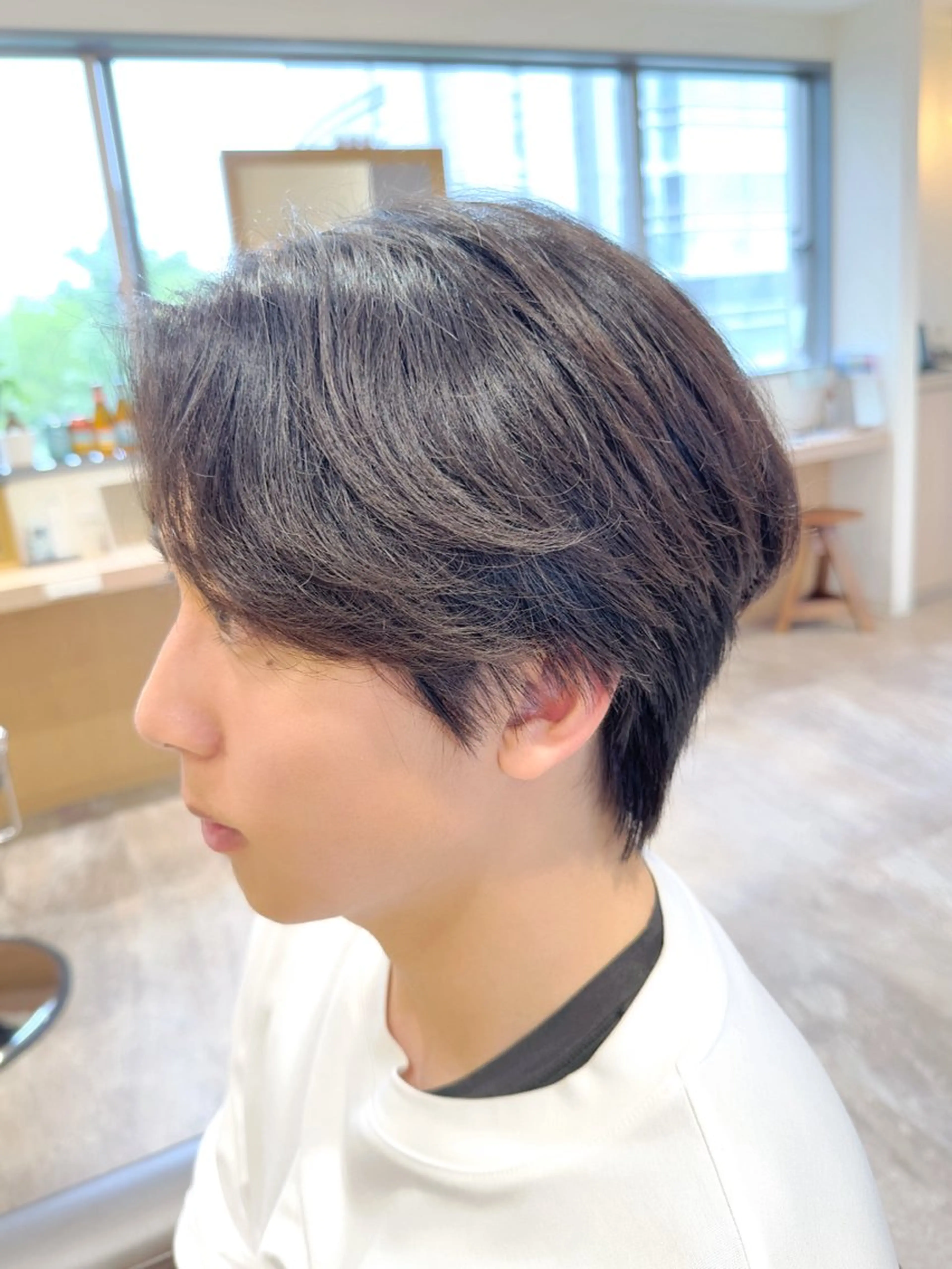 メンズ カット 【メンズパーマ】比嘉 啓人のヘアスタイル