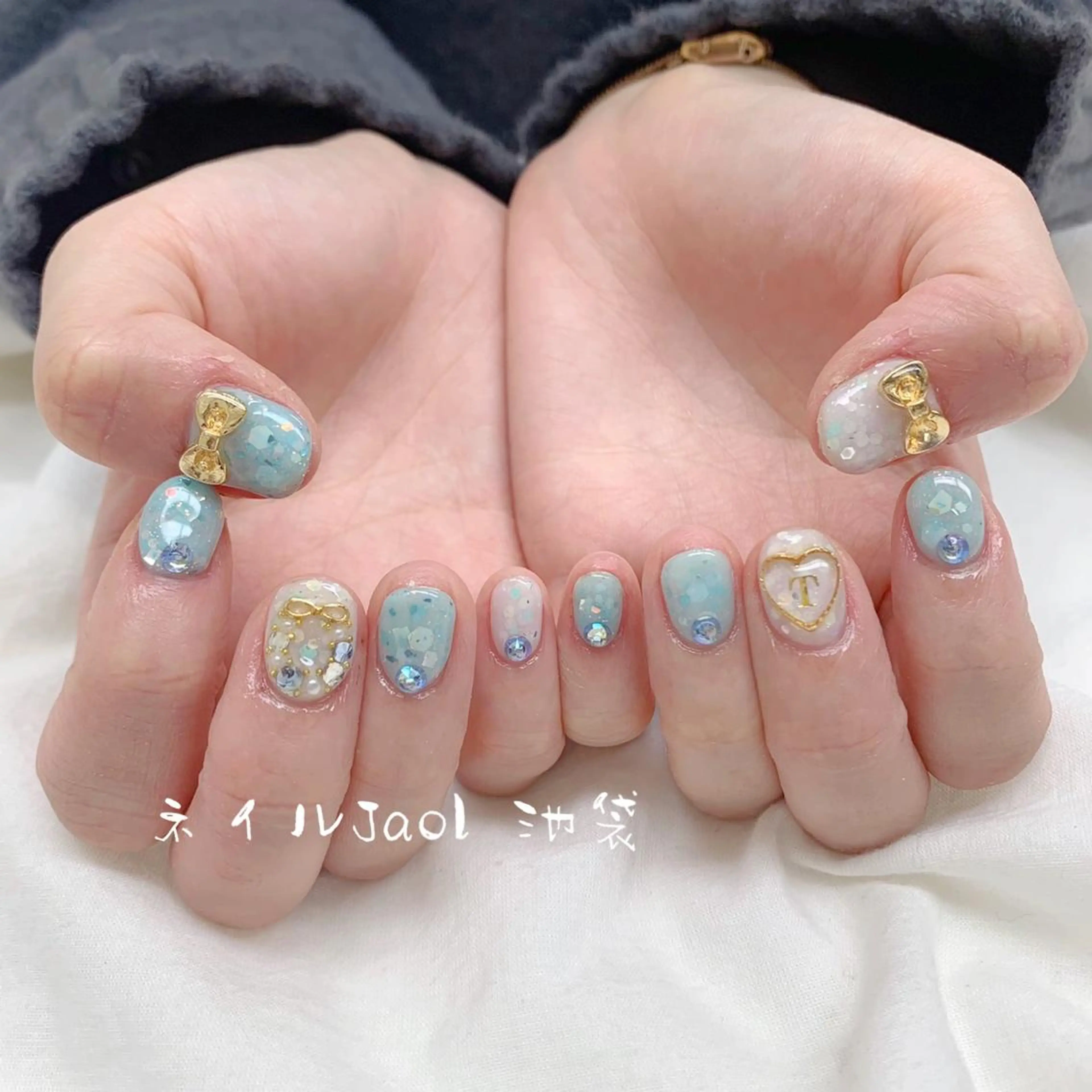 ショート クリスマス nail jaol池袋店所属・ネイルJaol 池袋のネイルデザイン
