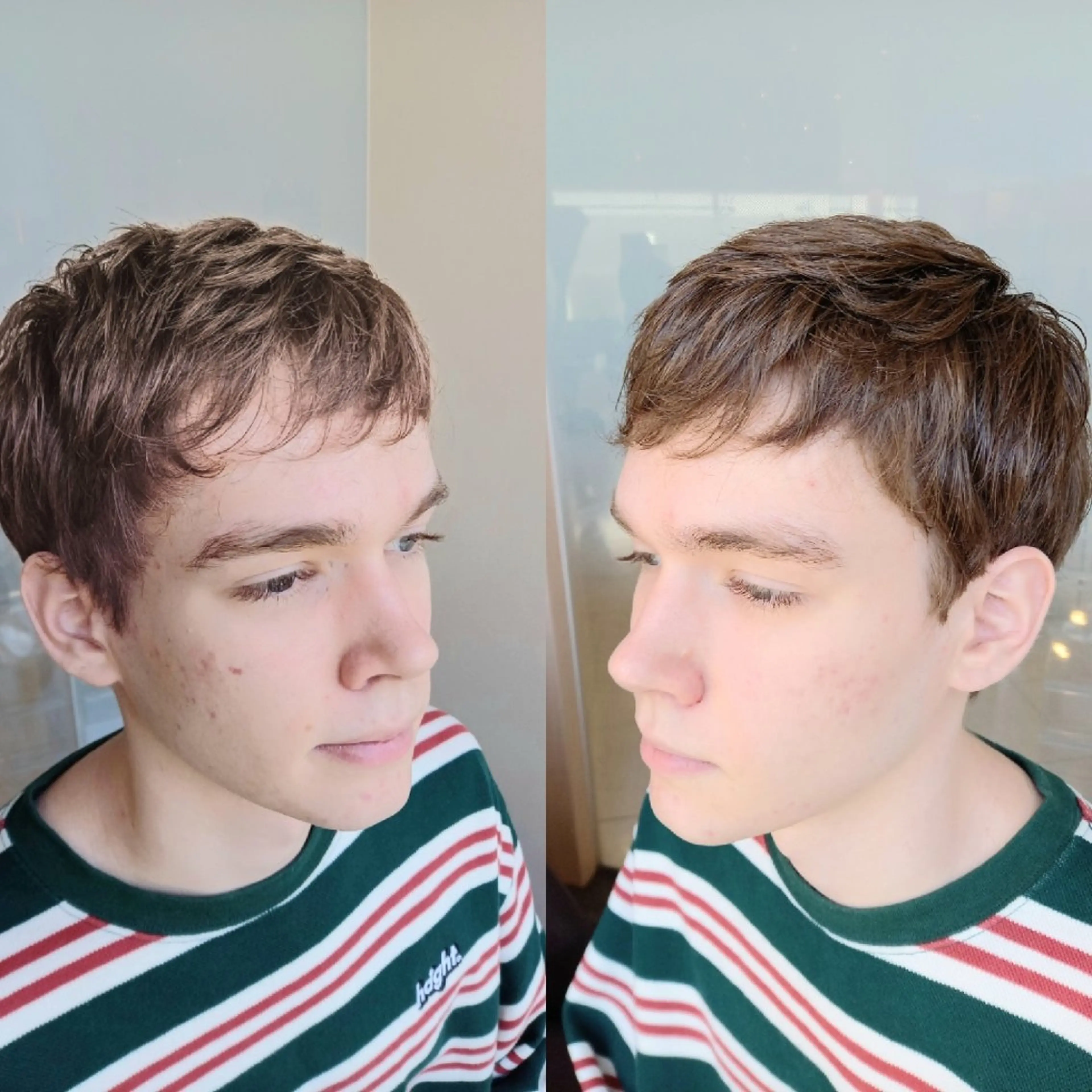 メンズ 飯田・髪質改善縮毛矯 正・カラー・パーマのヘアスタイル