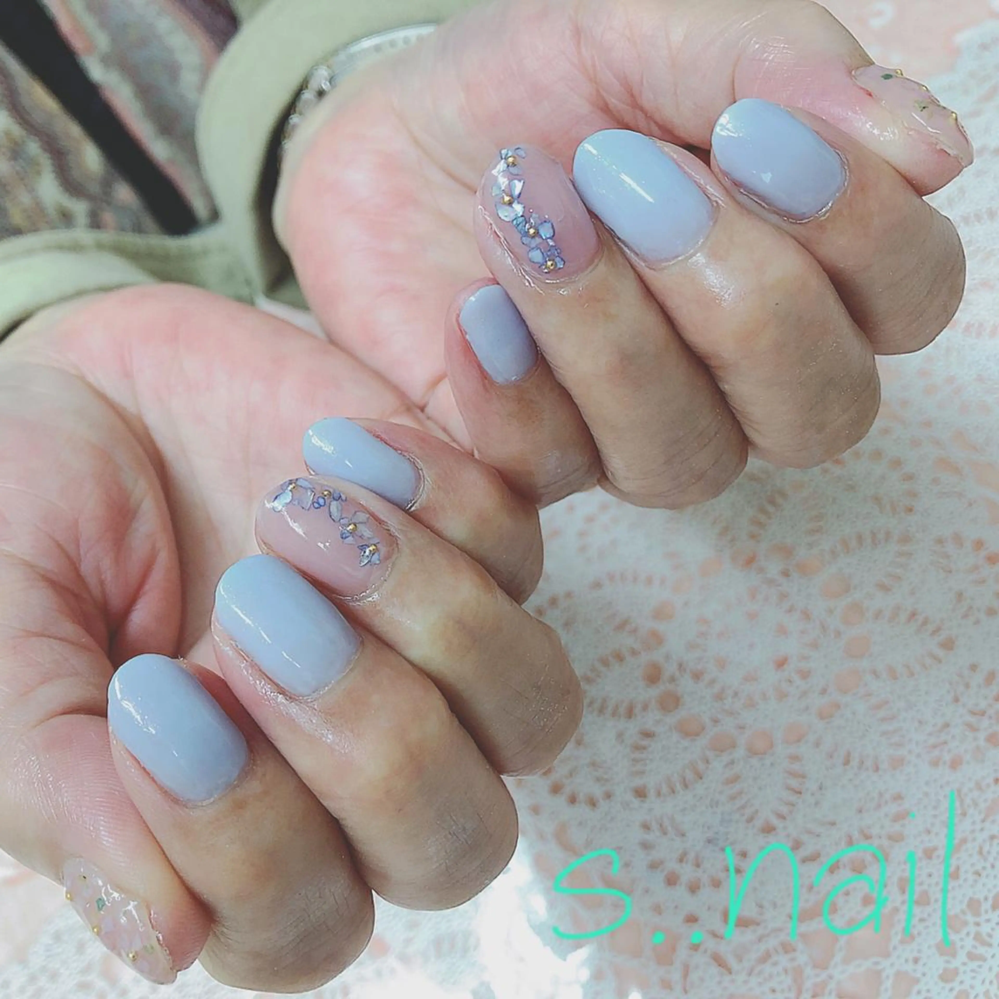 ネイル フラワーネイル ハンドネイル フットネイル s..nail / MORITAのネイルデザイン