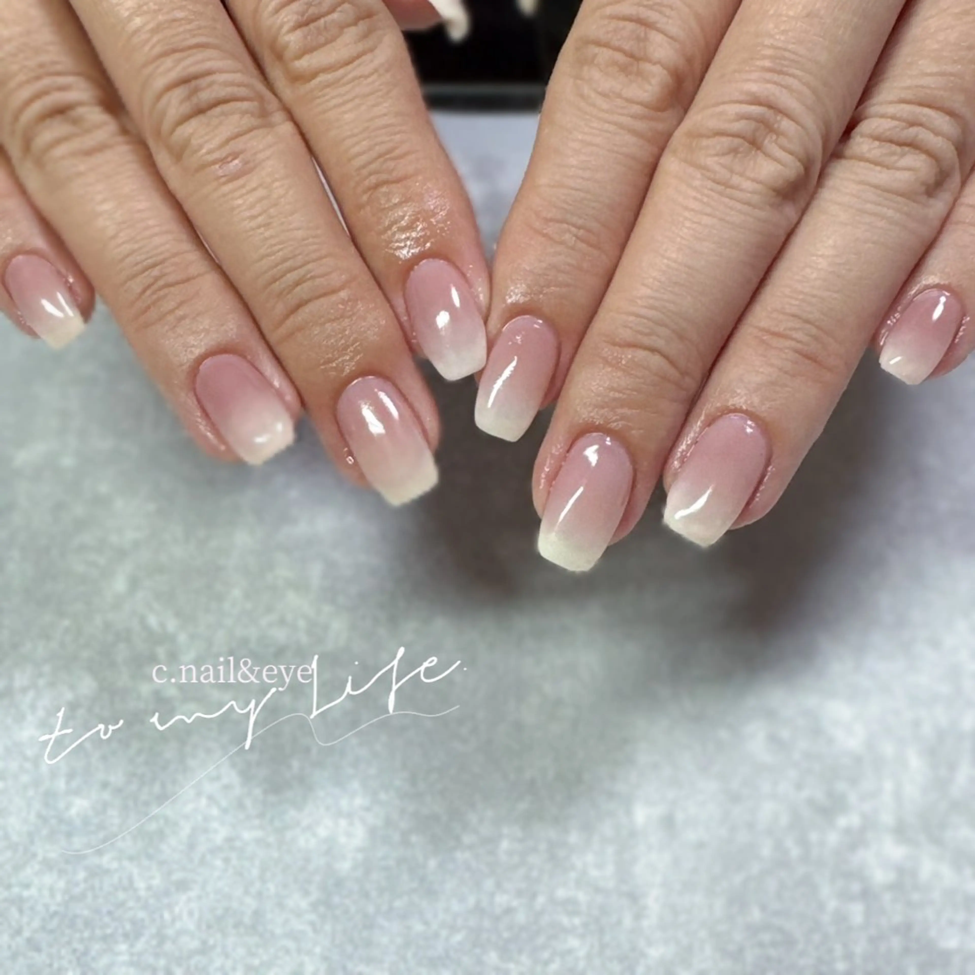 ネイル グラデーション ハンドネイル C.Nail &Eye筑紫駅のネイルデザイン