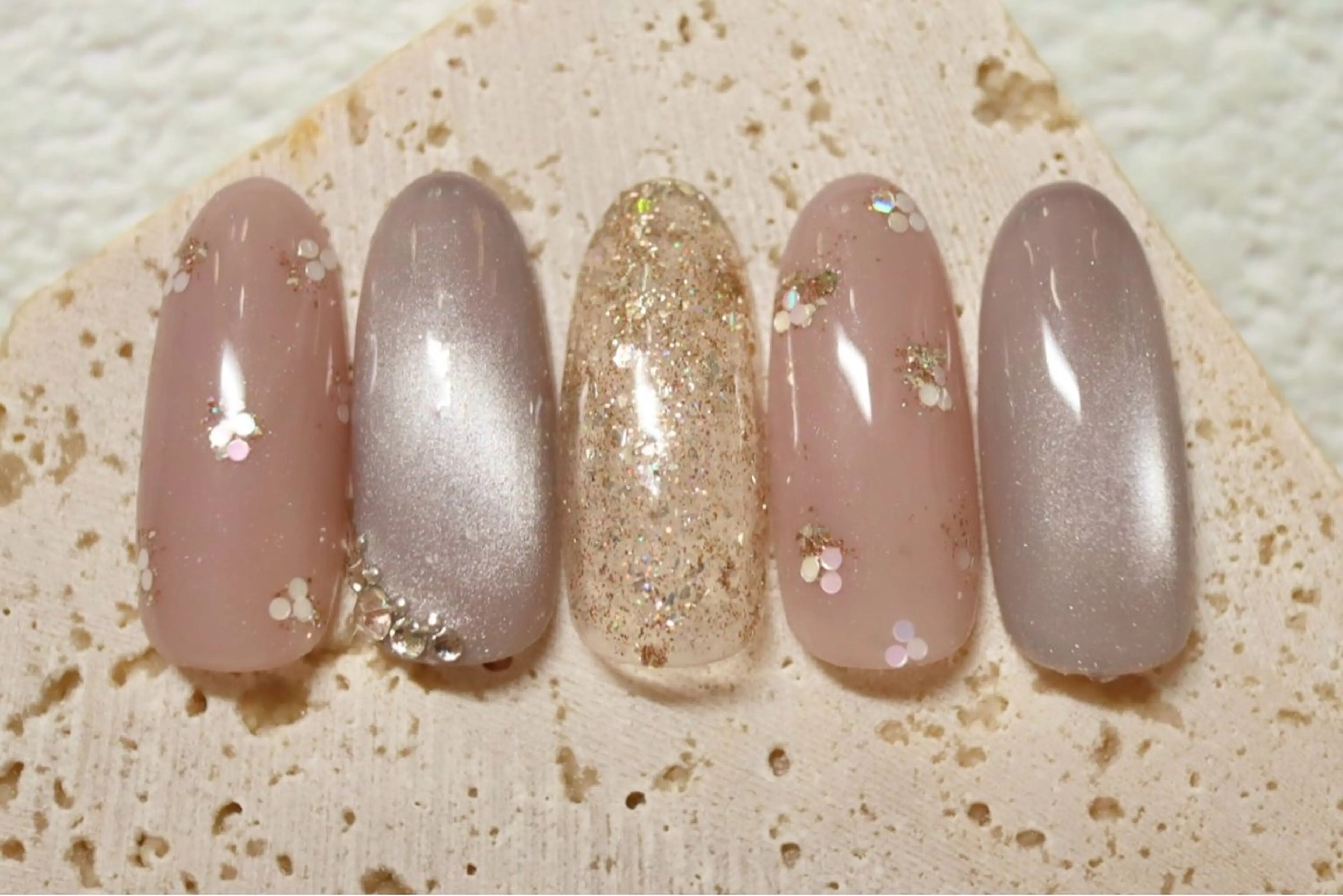 ネイル ハンドネイル TOPAZ恵比寿所属・Tsuno Nagisaのネイルデザイン