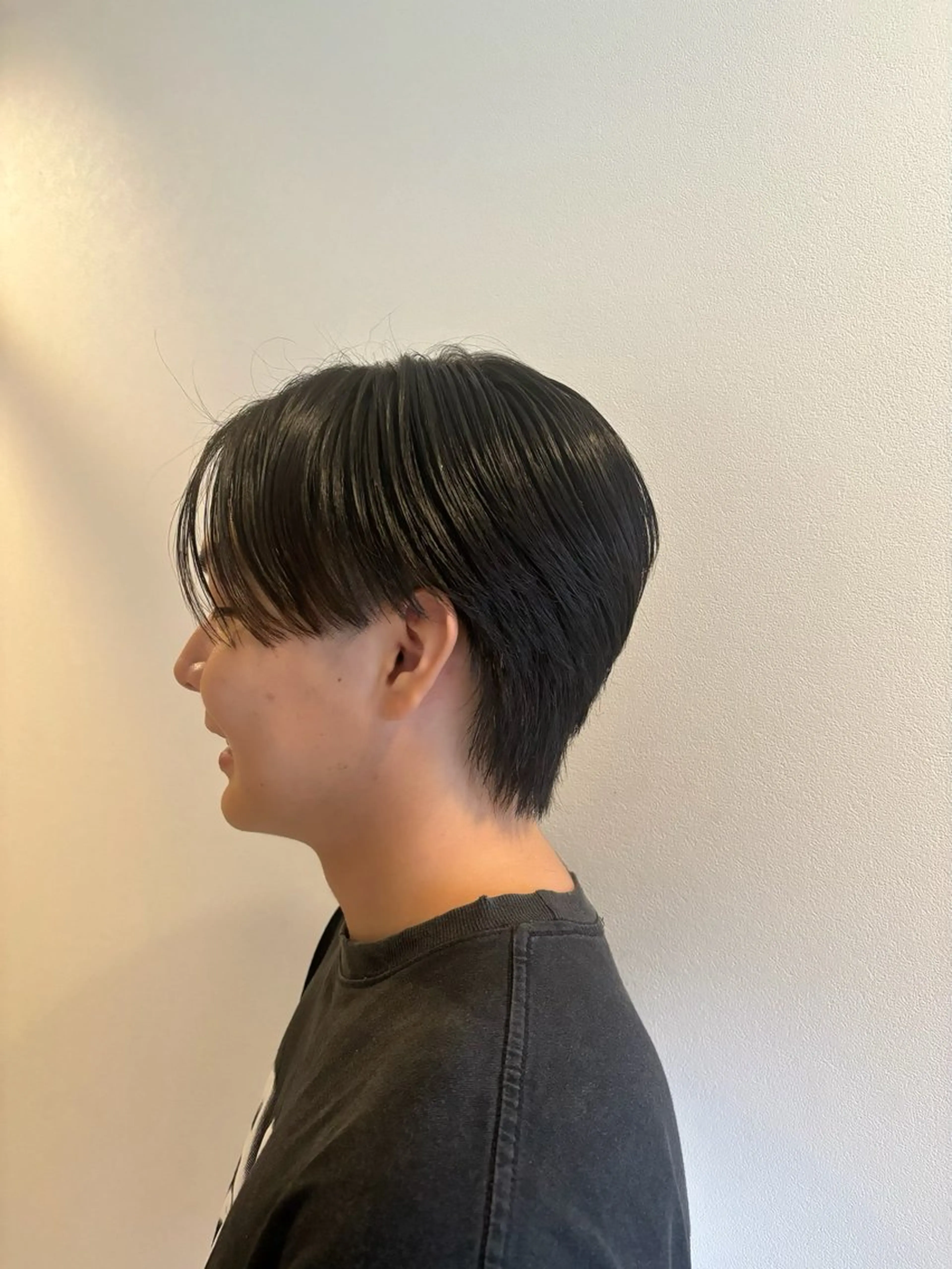 セミロング メンズ カット レイヤーカット/艶髪 /パーマaikoのヘアスタイル