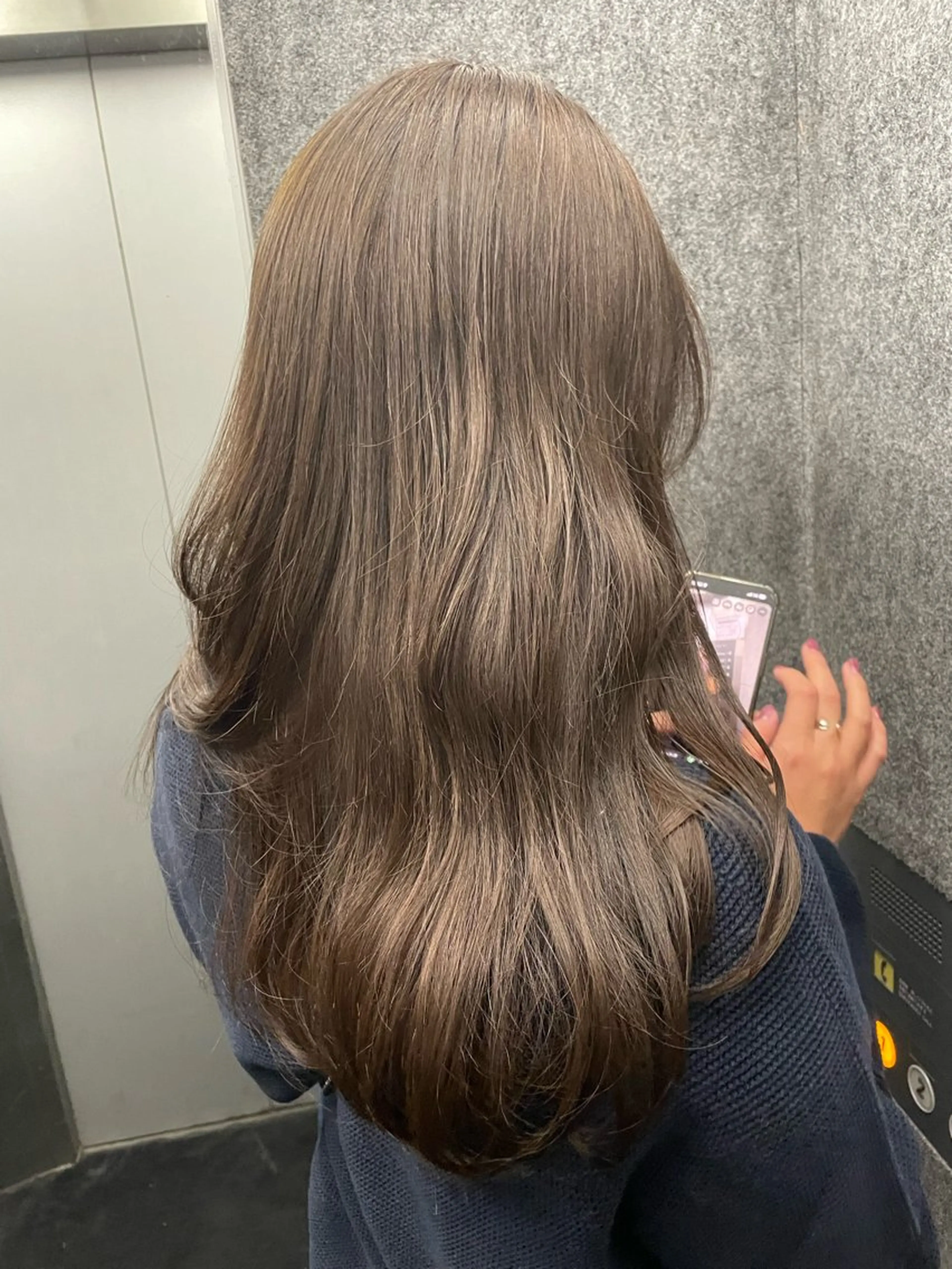 ロング カラー uyu所属・♡kyoka /  uyu♡のヘアスタイル