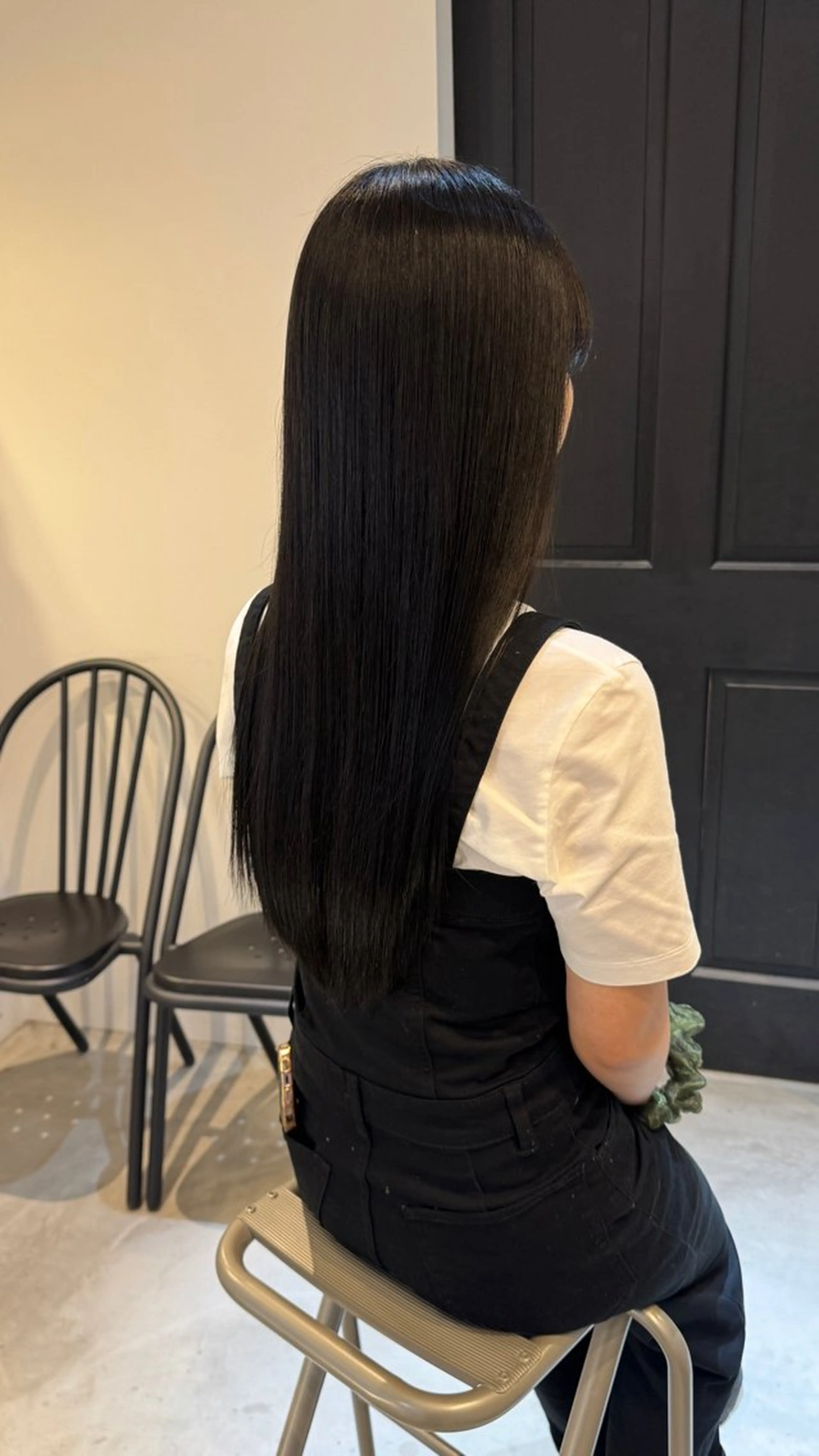 ロング カラー グレージュ 華奈/オリーブ/ ベージュ/抜け感🥣のヘアスタイル