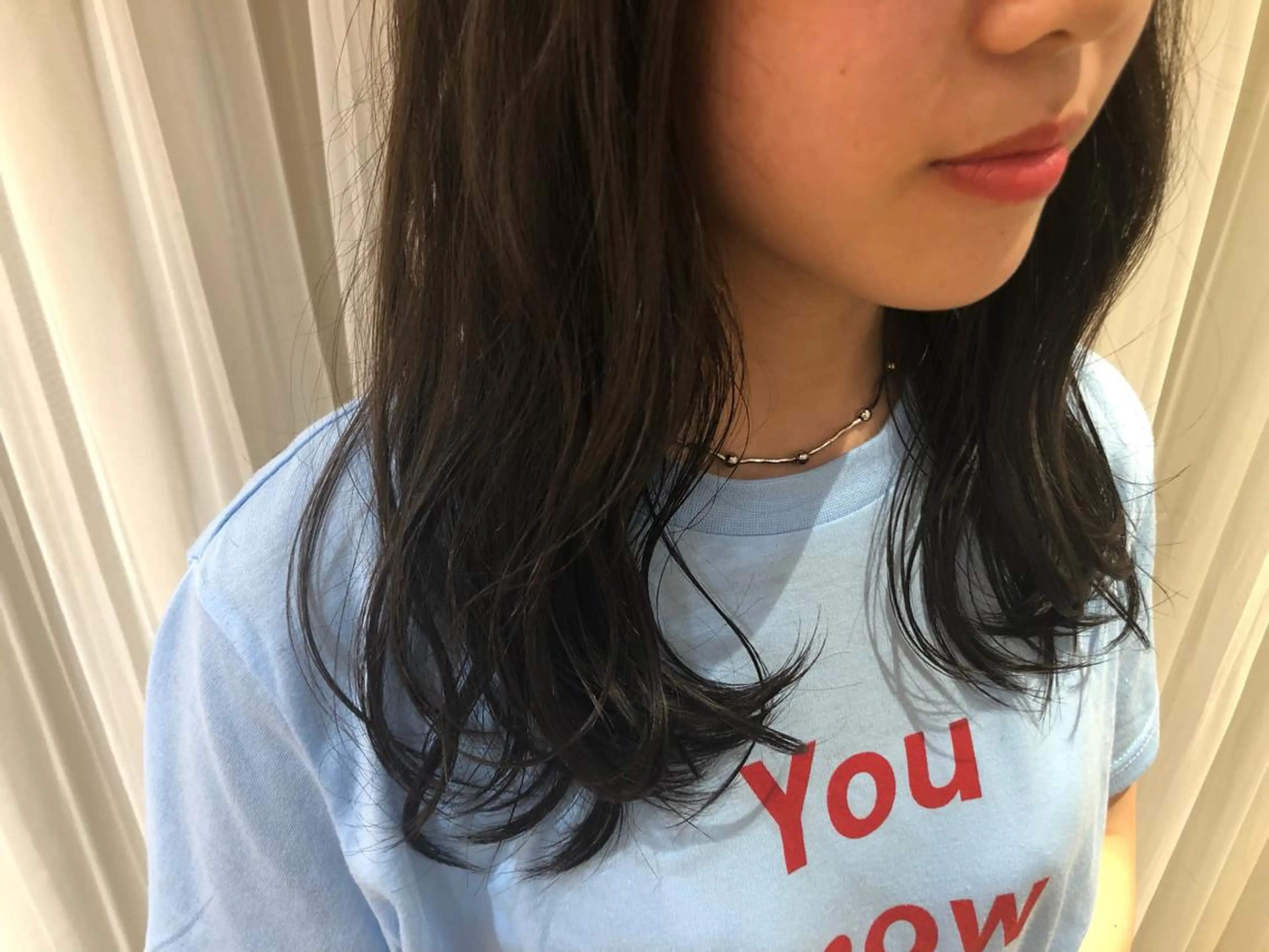 セミロング カラー 横浜Bob美容師🤎 ERINAのヘアスタイル