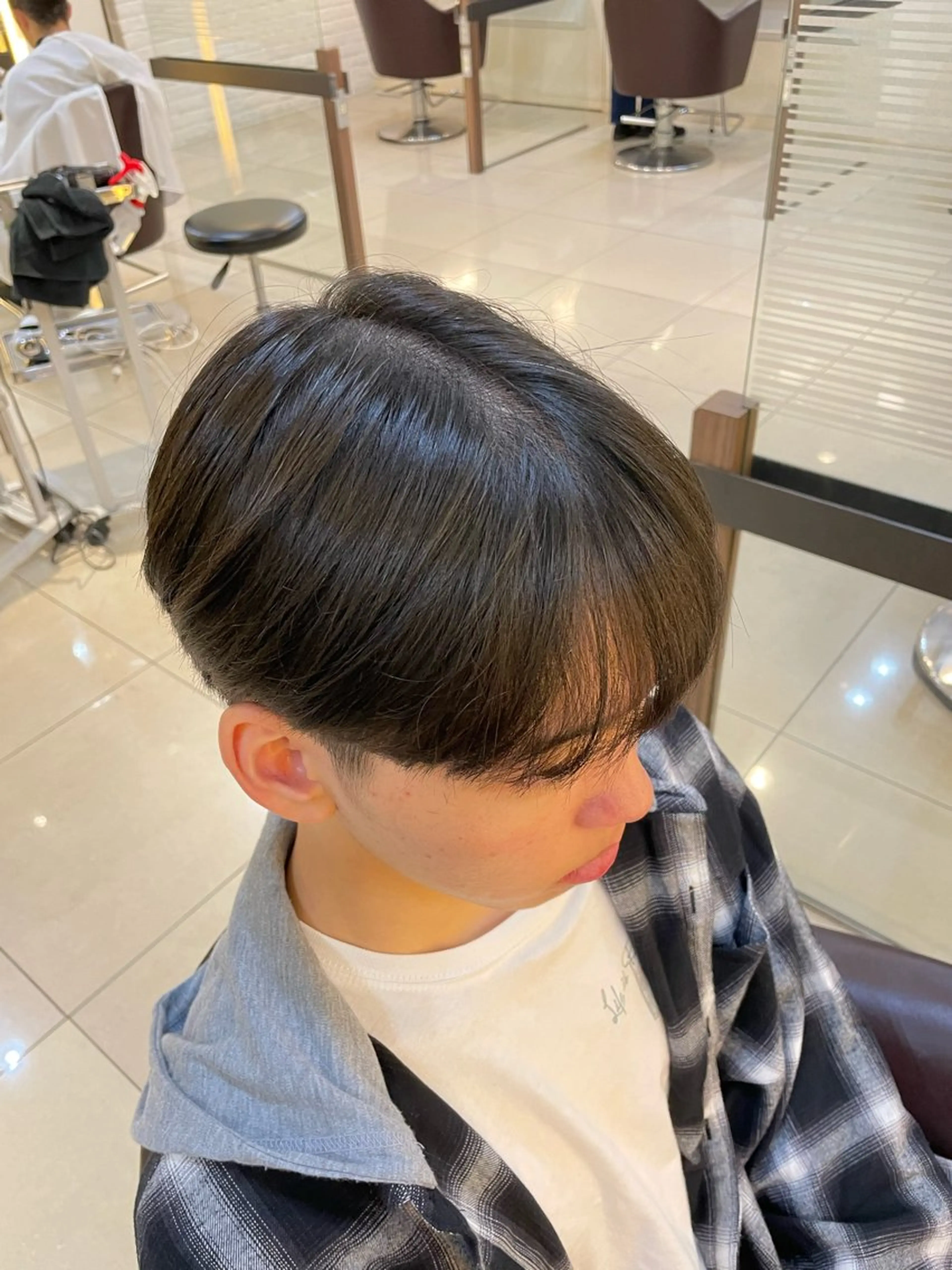 メンズ マッシュ シースルーマッシュ 辻野 光希のヘアスタイル