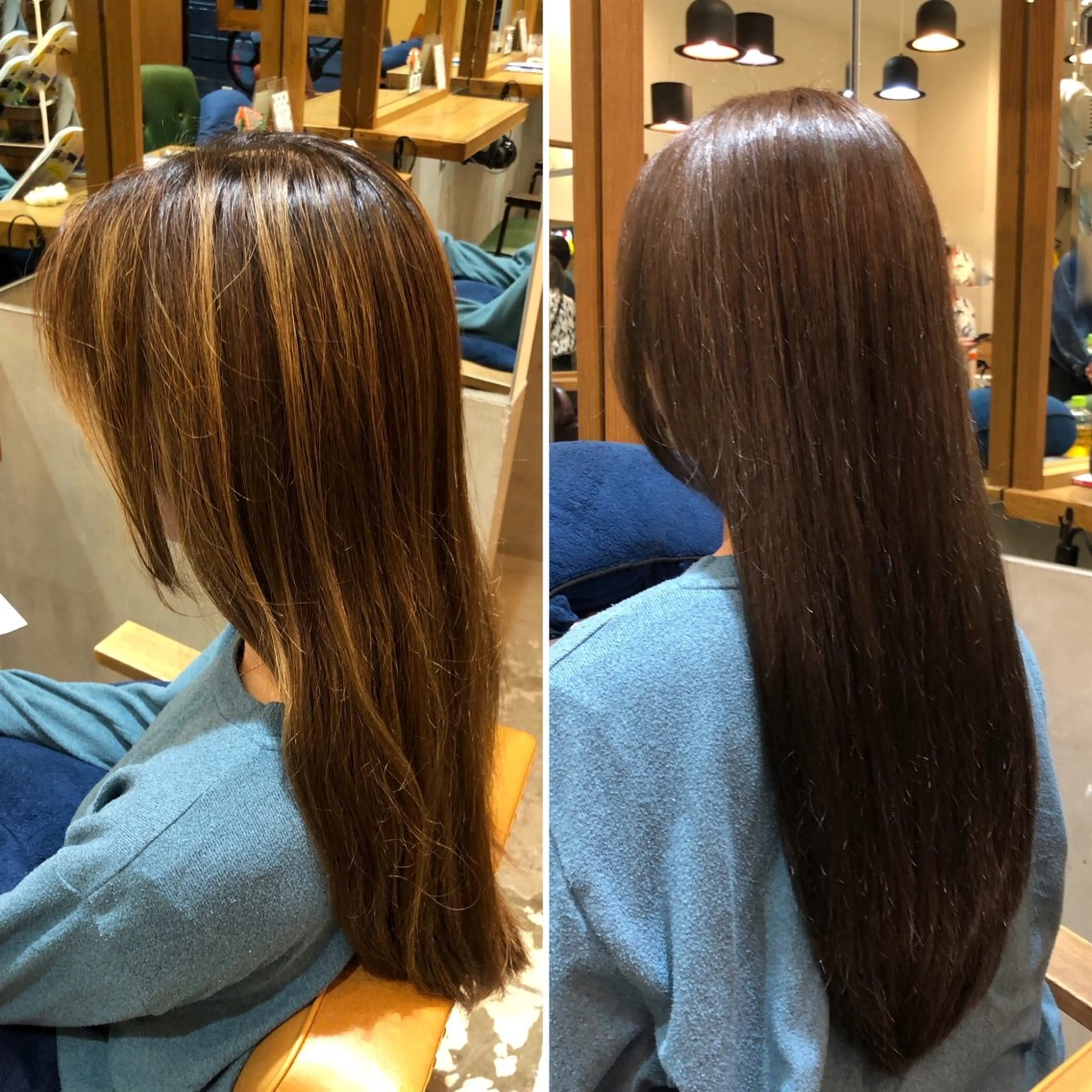 白髪ぼかしにおすすめ『カット✂️＋部分ハイライト✨️＋トリートメント🧴』の写真