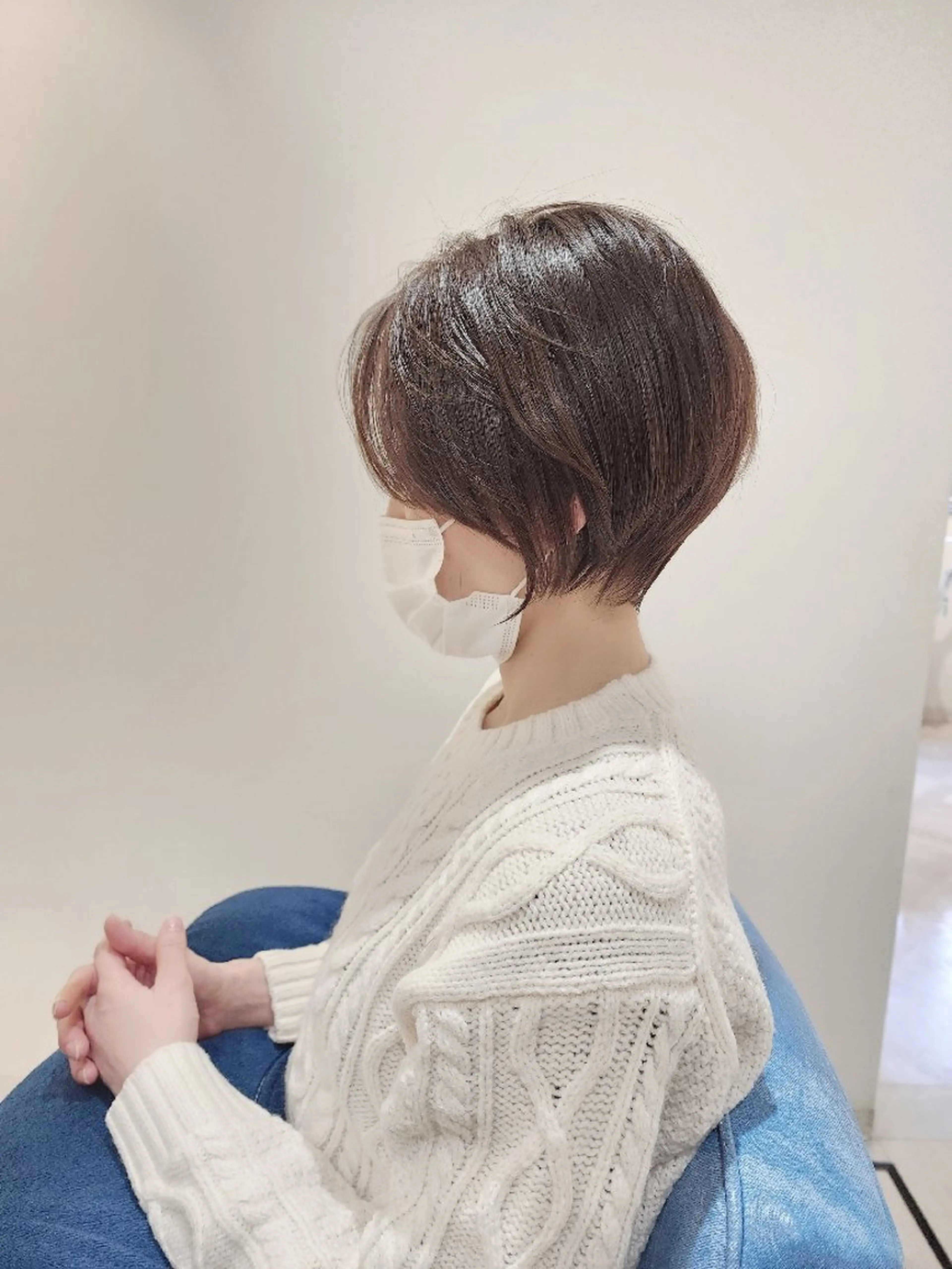 ショート ナガシマ ケイスケのヘアスタイル