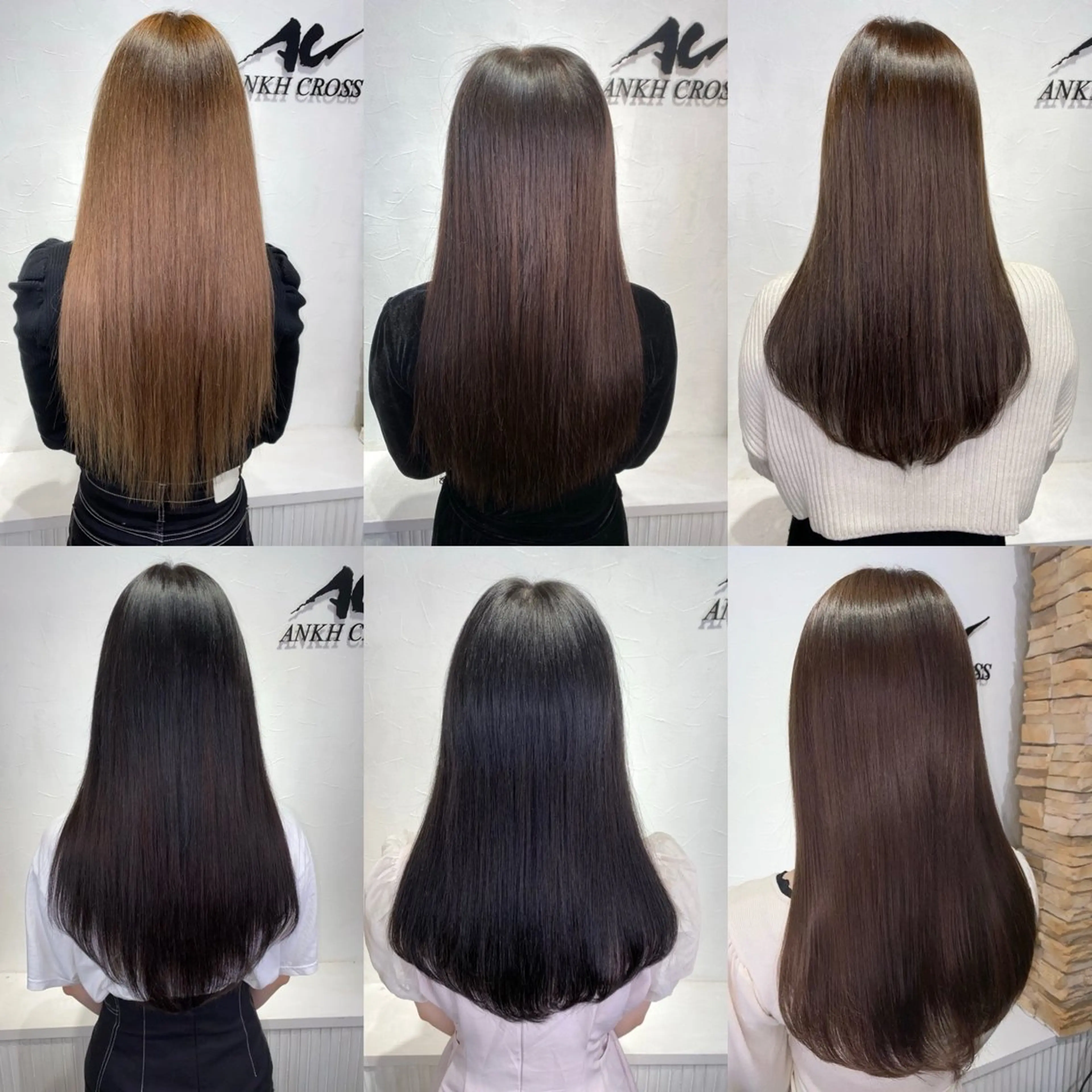 ロング カラー トリートメント ヘアカラー トリートメント アンククロス池袋北口所属・韓国ヘア♡髪質改善♡ エクステ♡YUKIのヘアスタイル