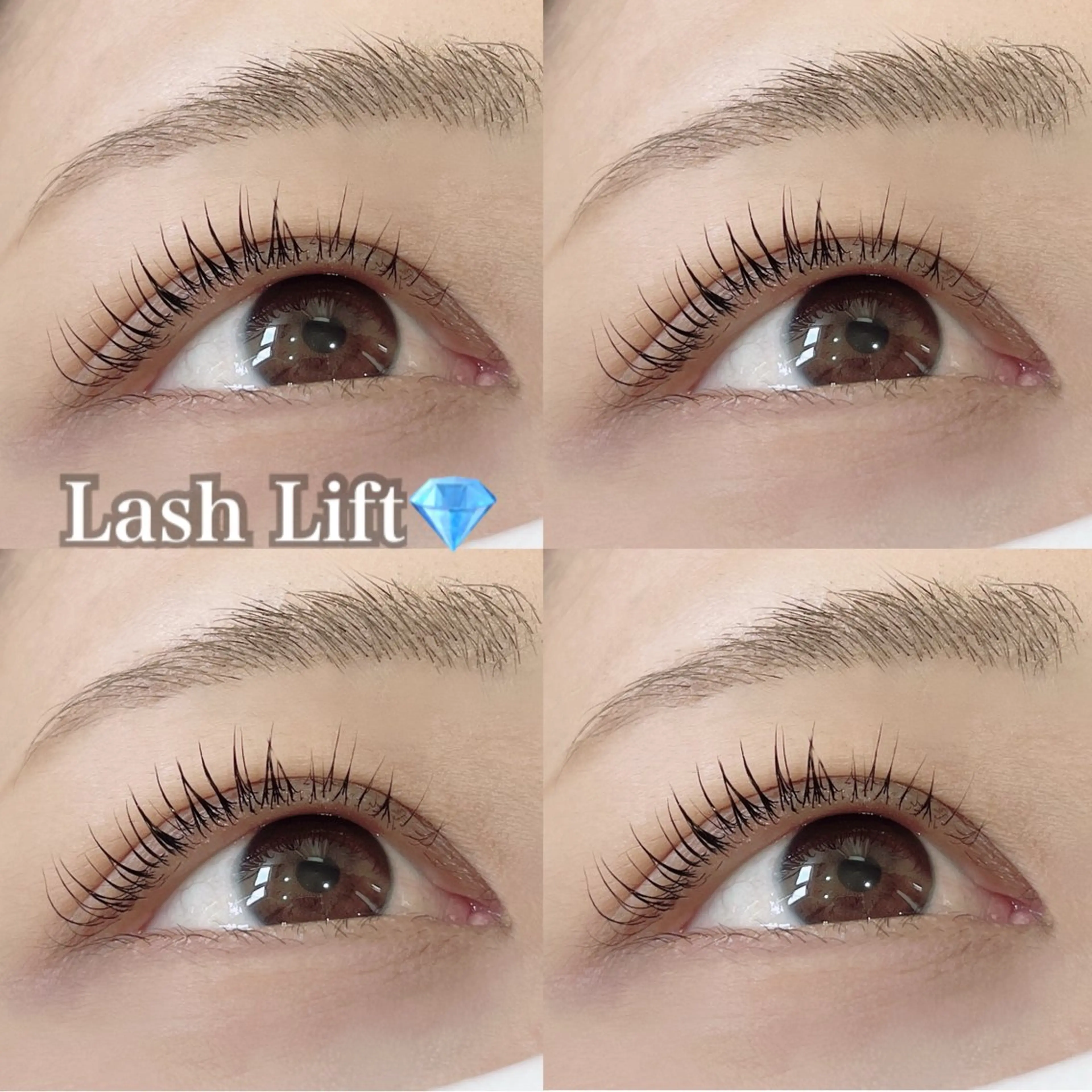 マツエク・マツパ フラットラッシュ 韓国風マツエク パリジェンヌラッシュリフト 下まつげエクステ 一重×まつ毛パーマ マツパ Rairia momoka🎀✨のマツエク・マツパデザイン