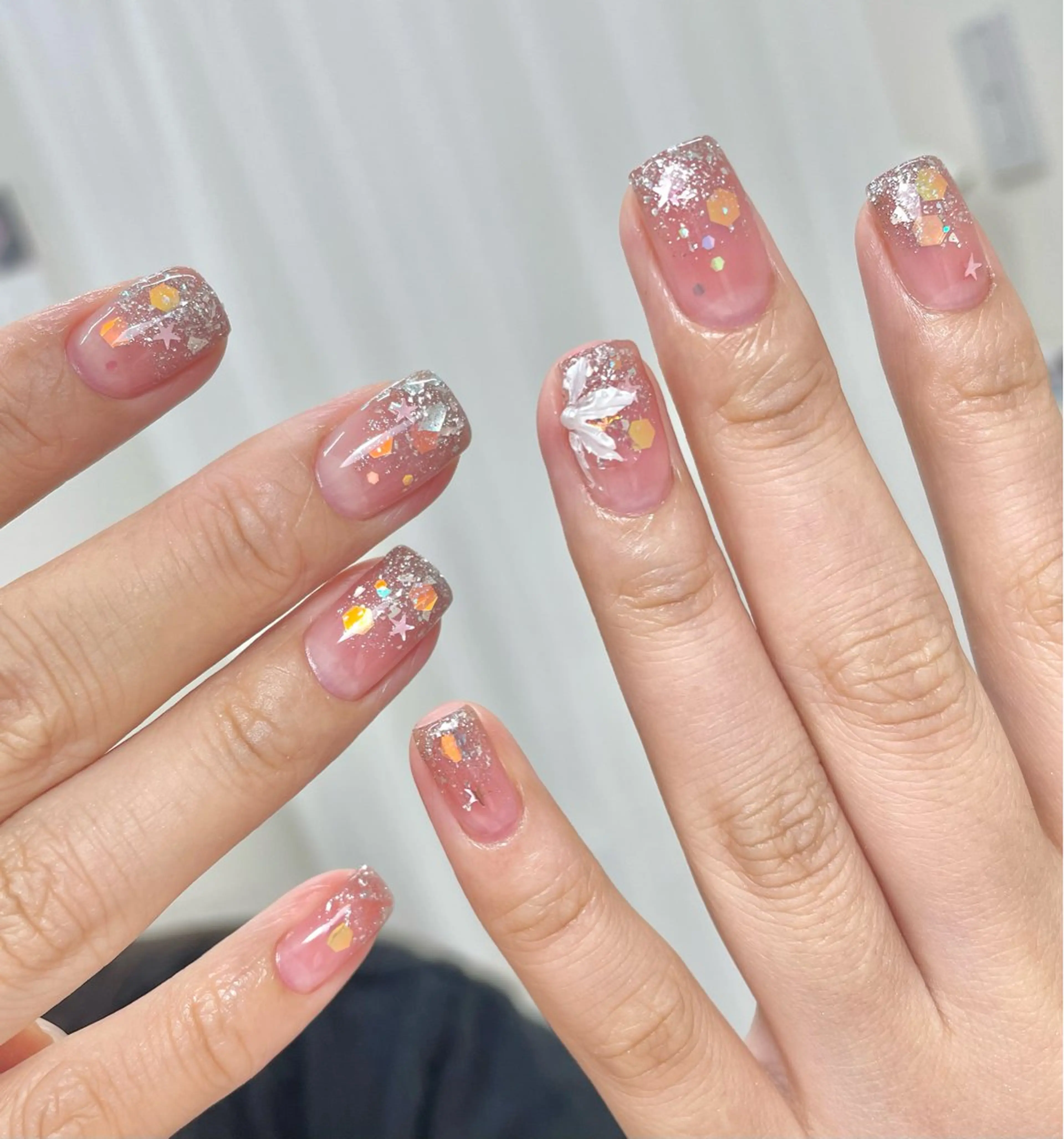 ネイル 持ち込み 夏 目のネイルデザイン