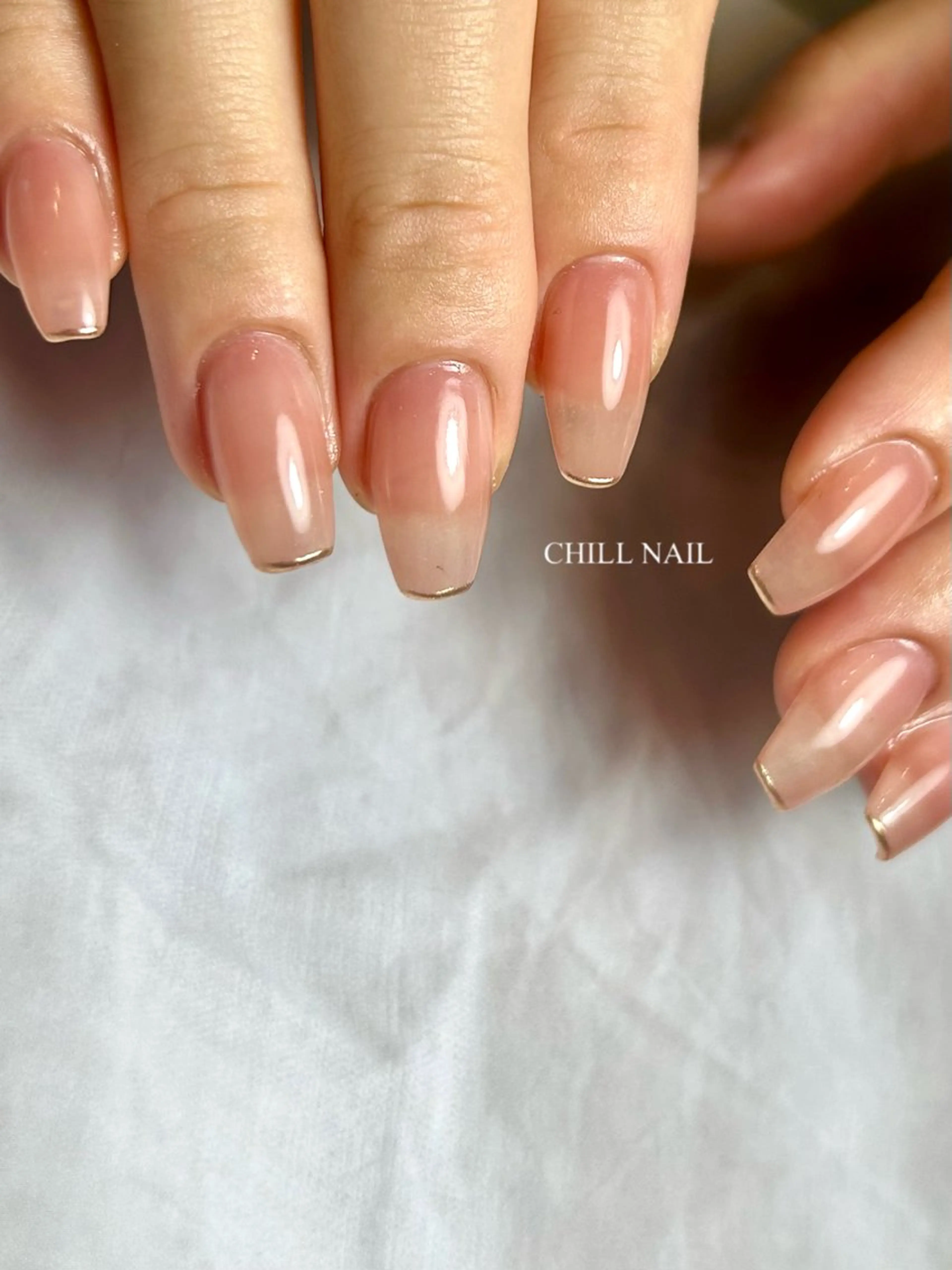 ネイル ミラーネイル ハンドネイル CHILL NAILのネイルデザイン