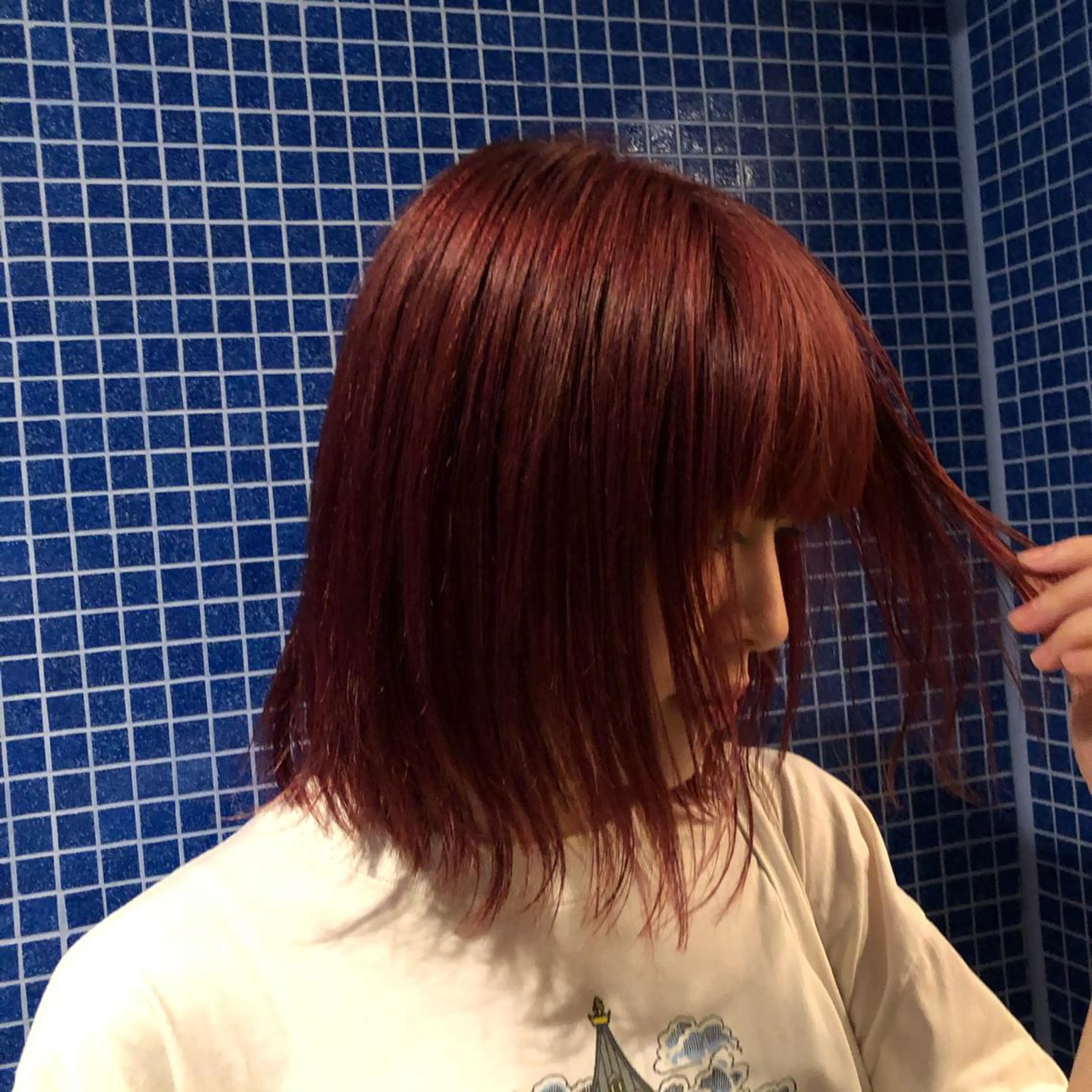 カラー qpula所属・qpula misuzuのヘアスタイル