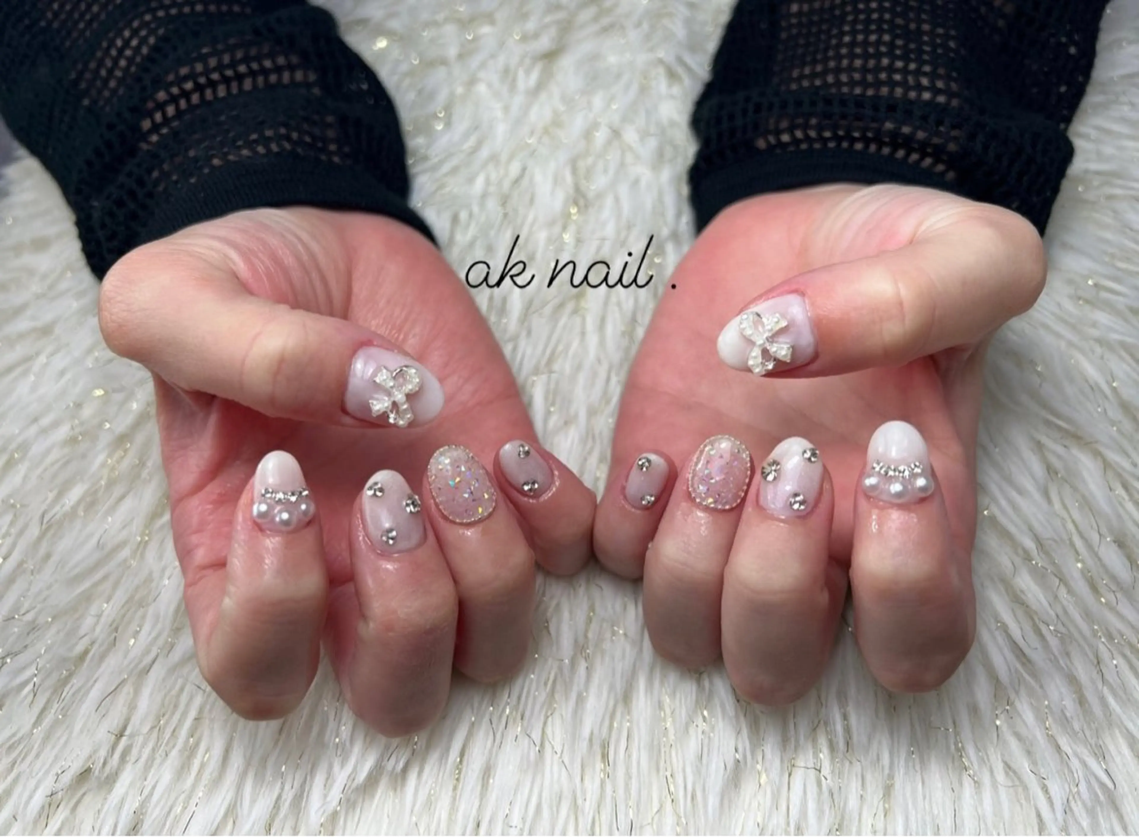 ネイル ハンドネイル ak nail .のネイルデザイン