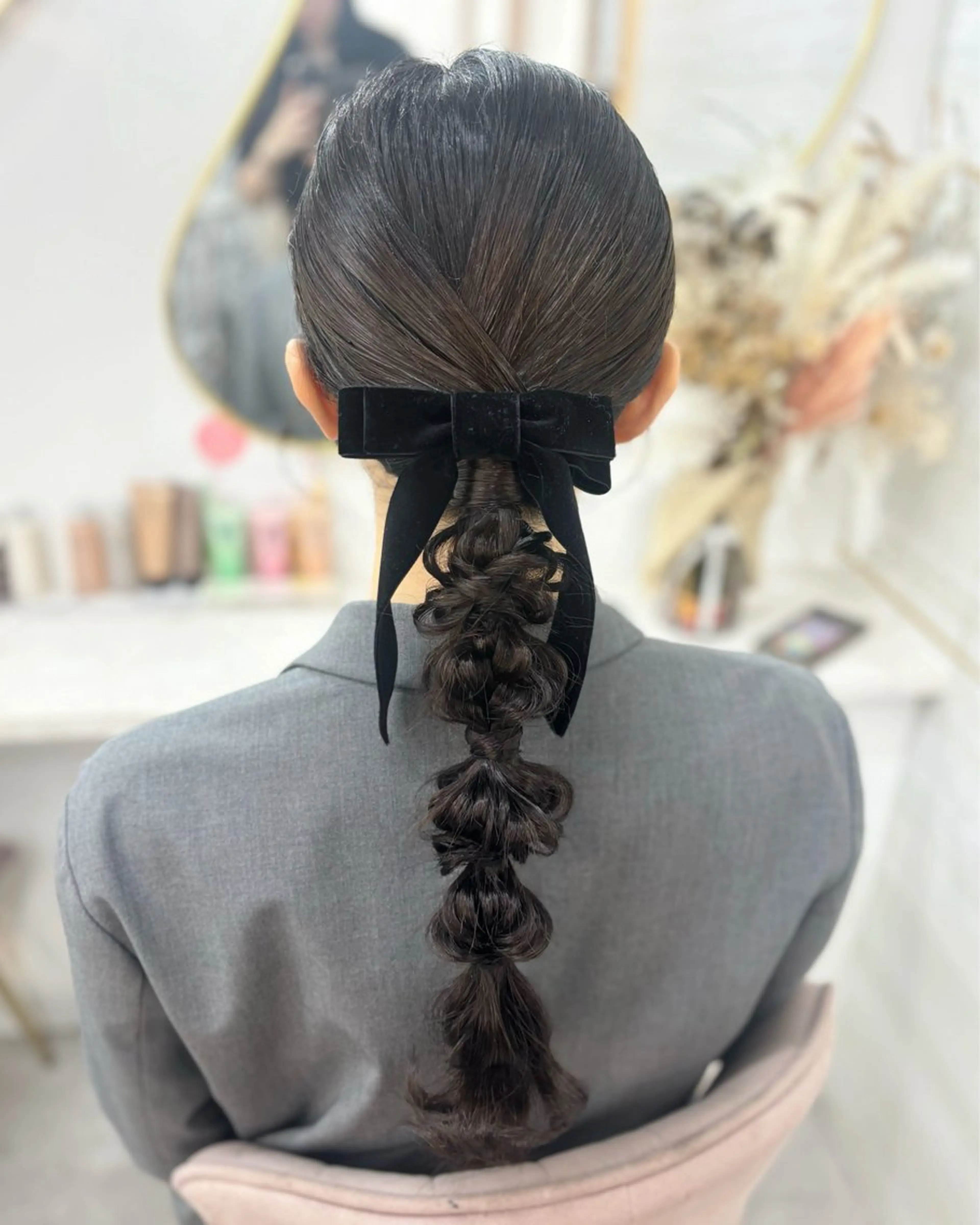 ロング ヘアアレンジ ヘアセット 💘Kurea💘 艶髪/韓国/暗髪のヘアスタイル