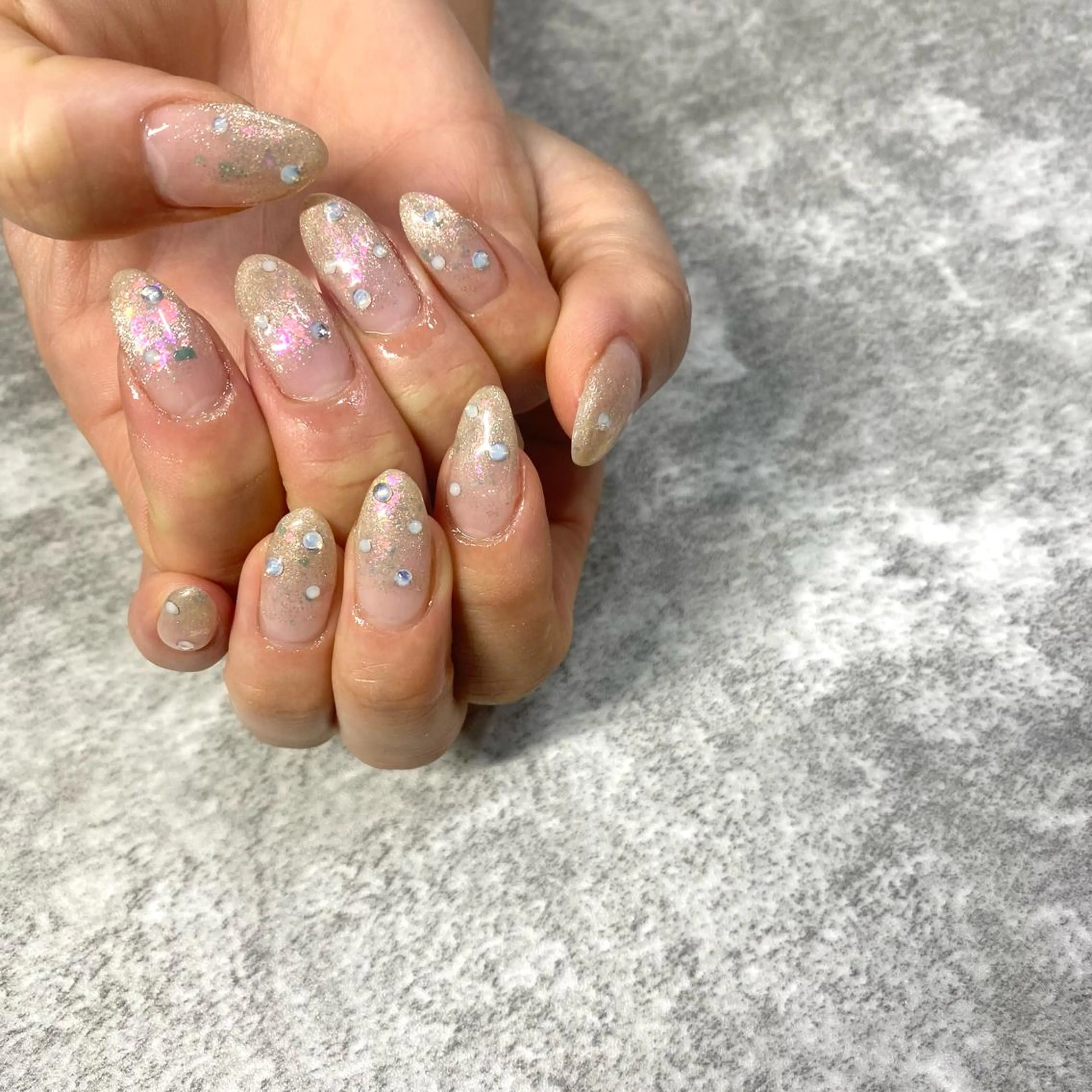 ネイル オーロラネイル ハンドネイル ★Rinail... .のネイルデザイン