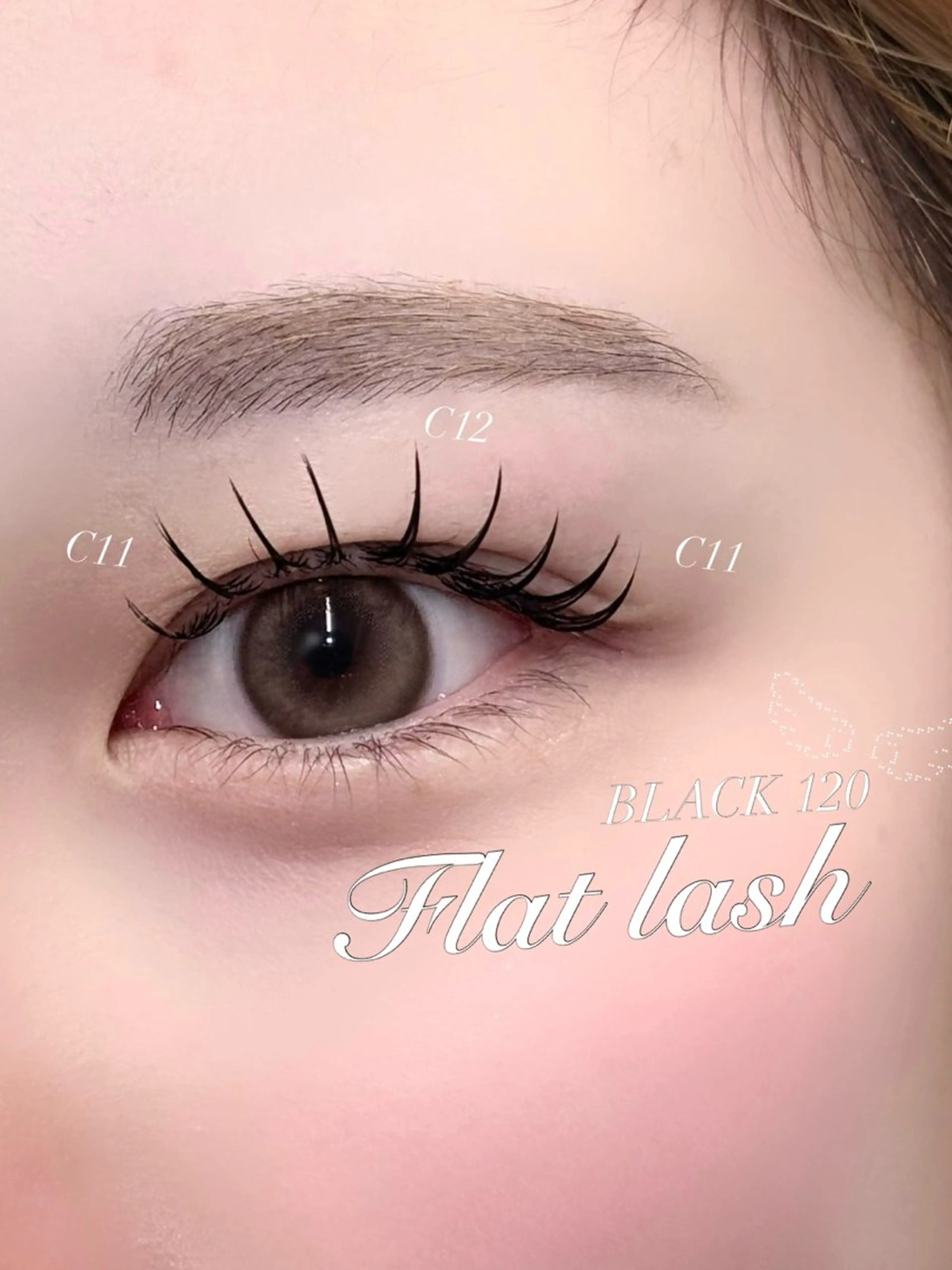 マツエク・マツパ マツエク ＭＯＭＯＫＡ .のマツエク・マツパデザイン